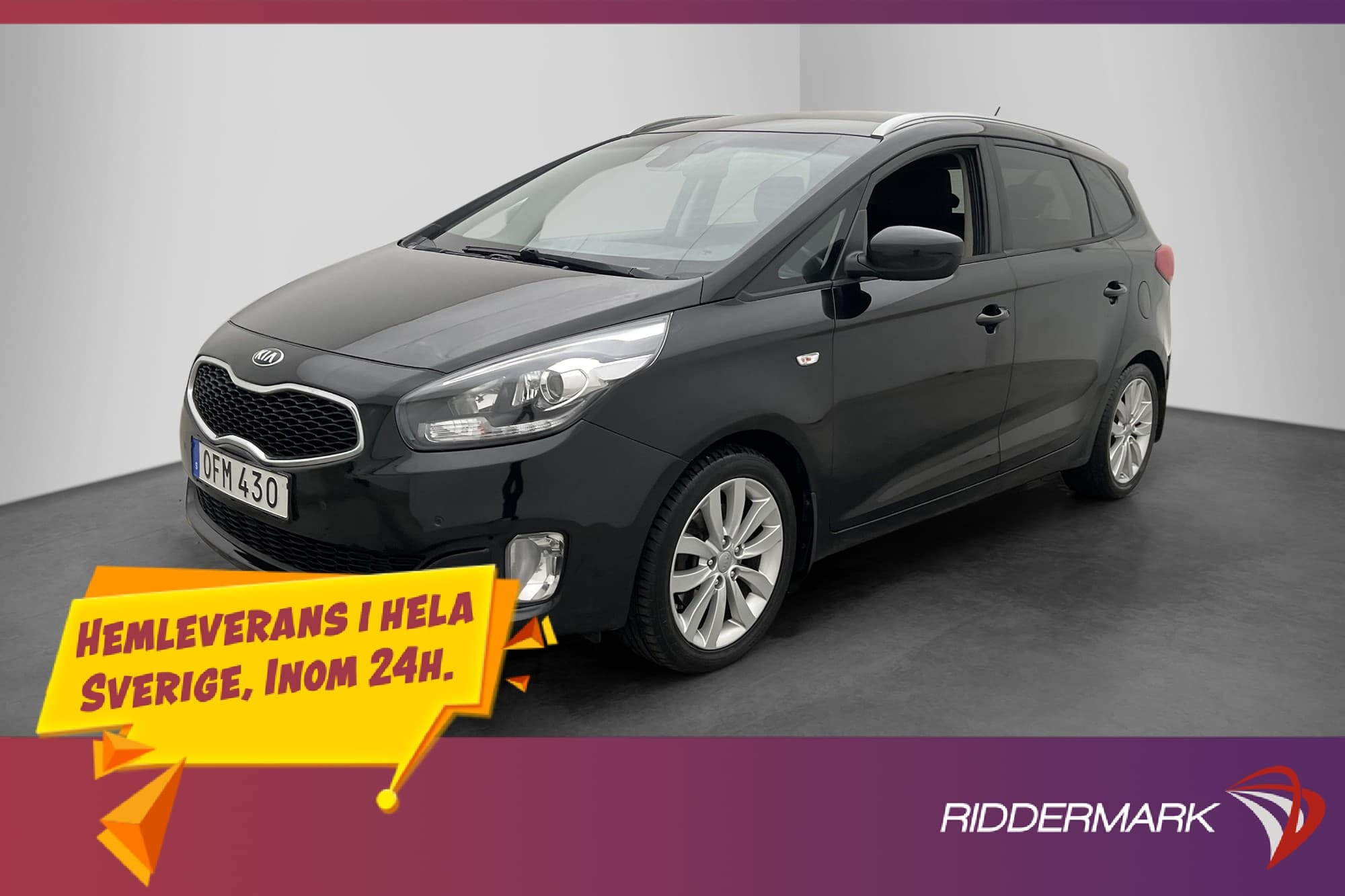 Kia Carens 1.7 CRDi GLS 7-Sits Drag Rattvärme Sensorer