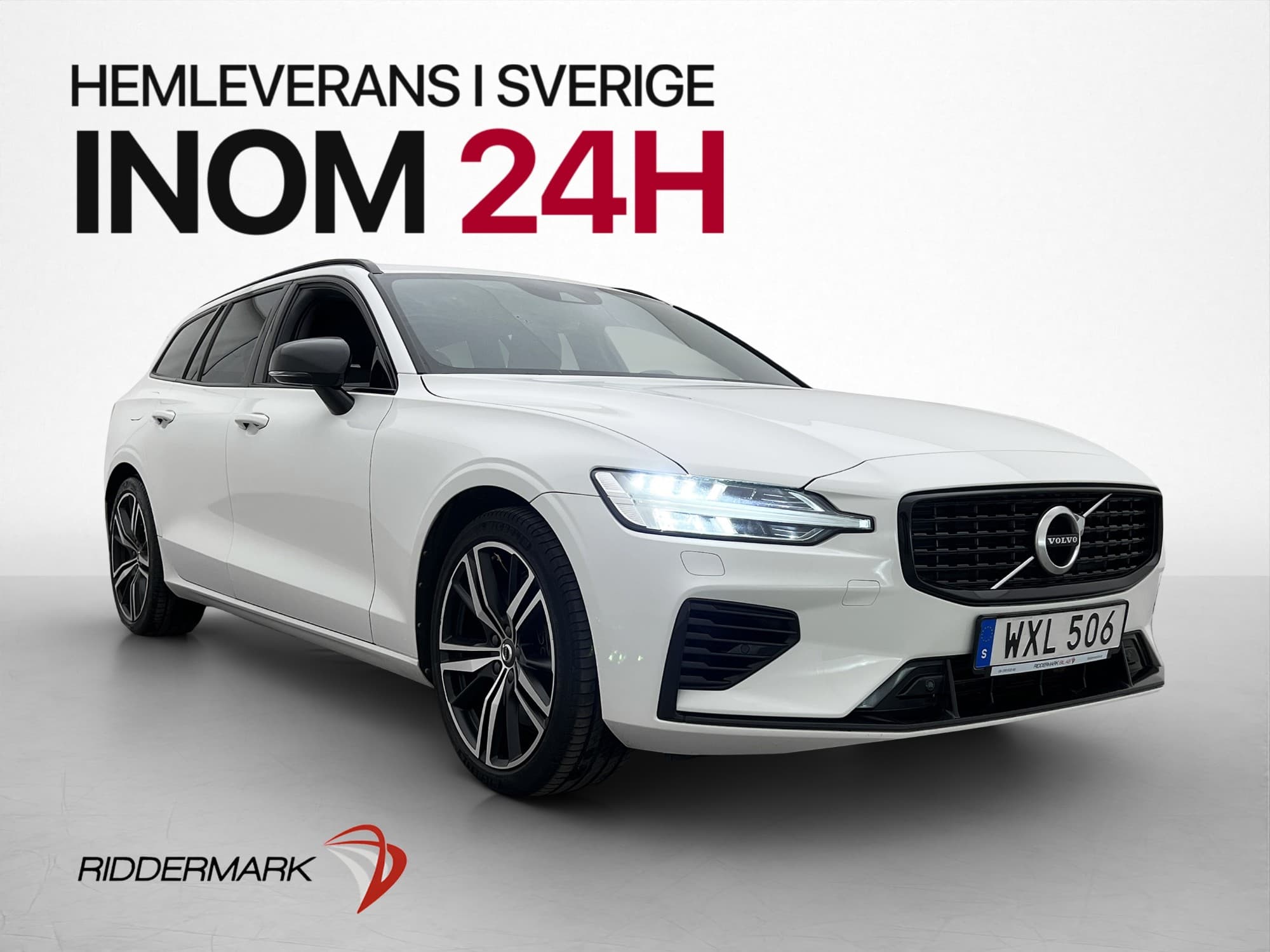 Volvo V60 T8 392hk AWD R-Design Värmare VOC Kamera Rattvärme