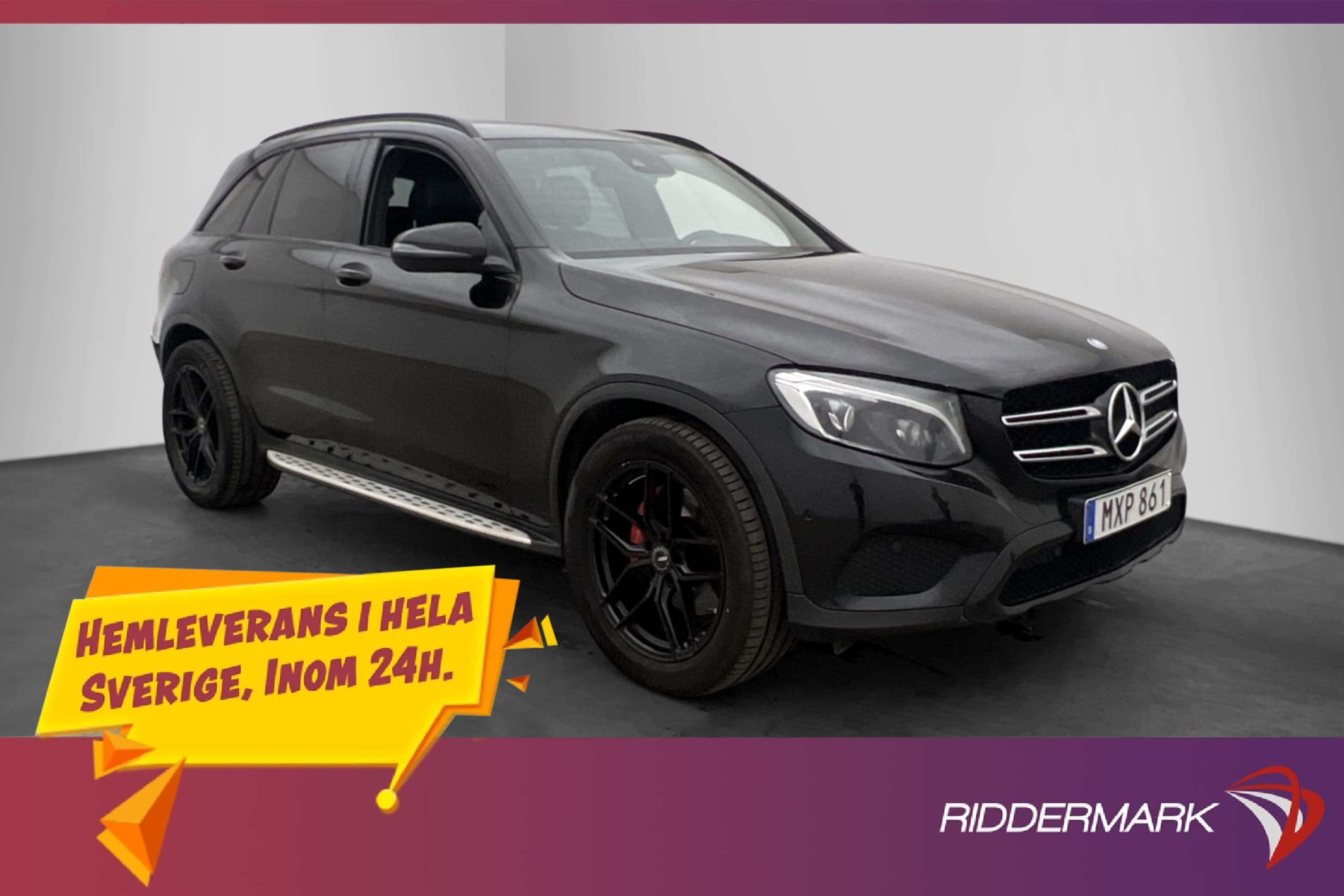 Mercedes-Benz GLC 220 d 4M Luxury Night Värm Burm Dragkrok