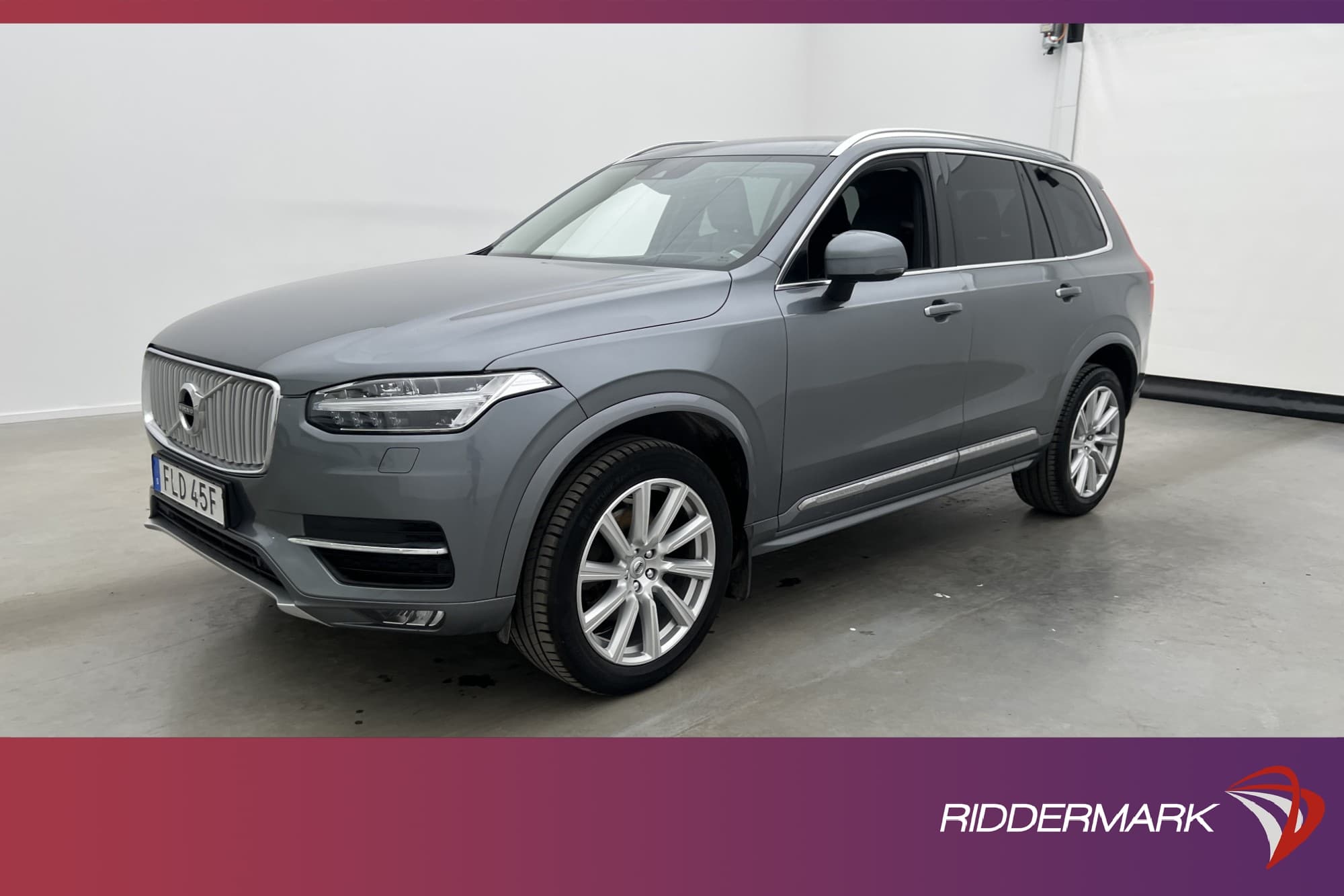 Volvo XC90 D5 AWD Inscription 7 Sit Värmare Kamera Skinn HUD