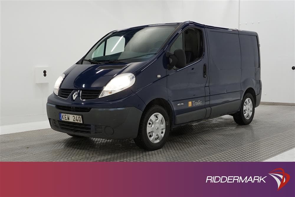 Renault Trafic 2.0 dCi 3-sits 115hk Värmare Drag PDC Nybes