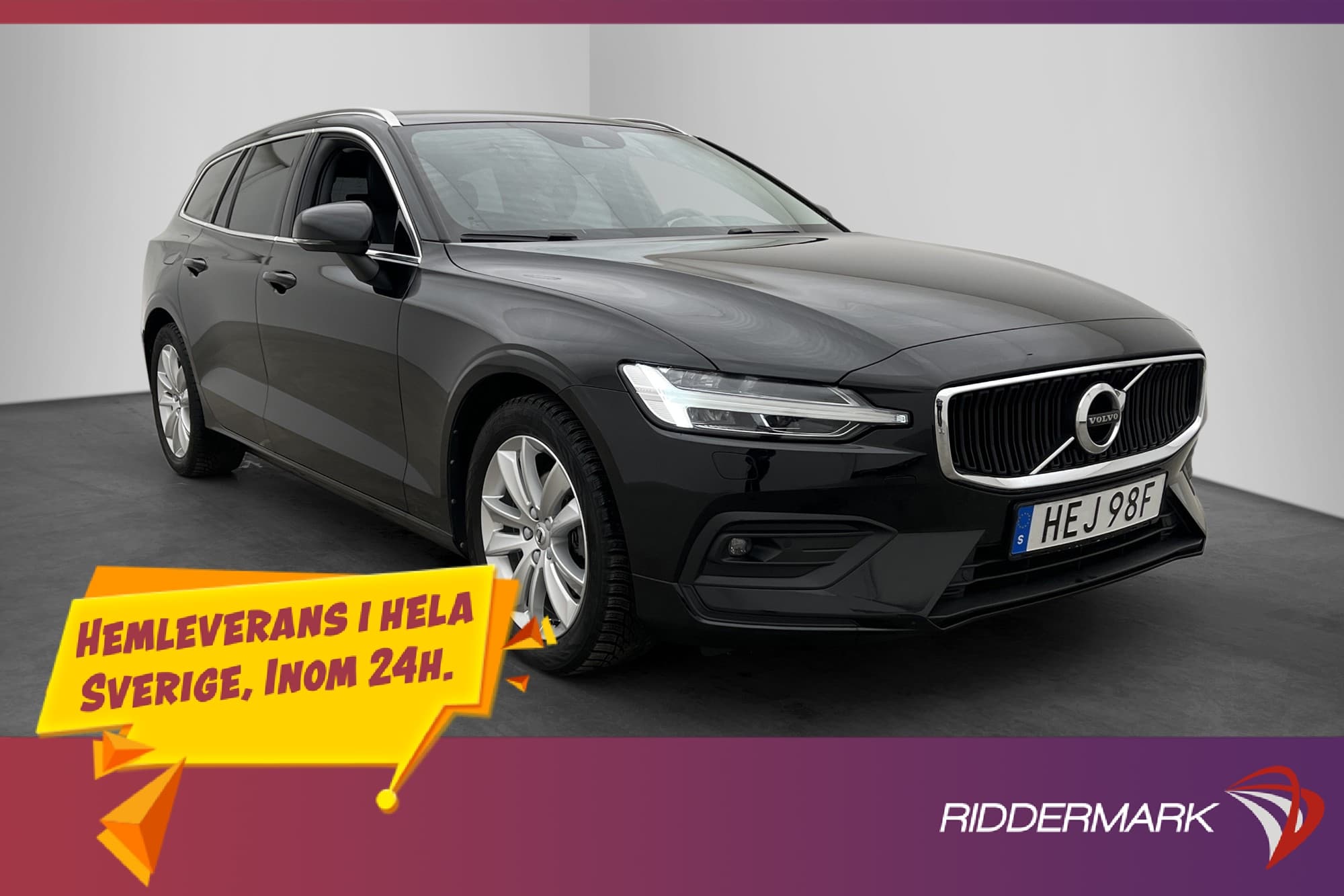 Volvo V60  B4 Kamera Skinn VoC Värmare CarPlay Navi 197hk