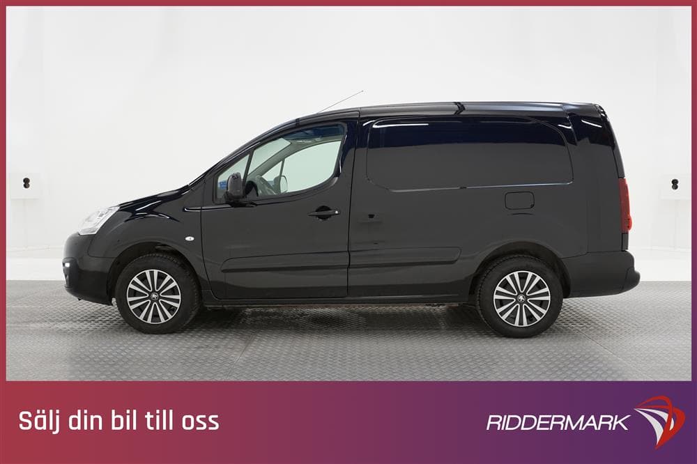 Peugeot Partner 1.6 BlueHDI 100hk Lång Aut Eu6 Moms