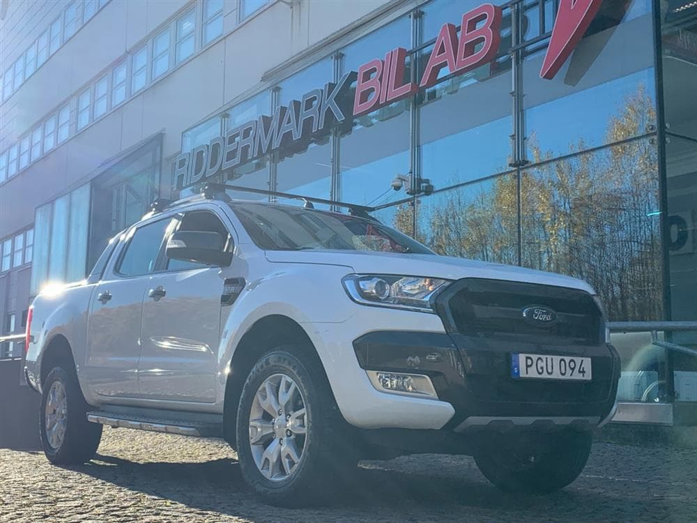 Ford Ranger Wildtrak 3.2 Eu6 4WD 200hk Värmare Drag Moms exteriör