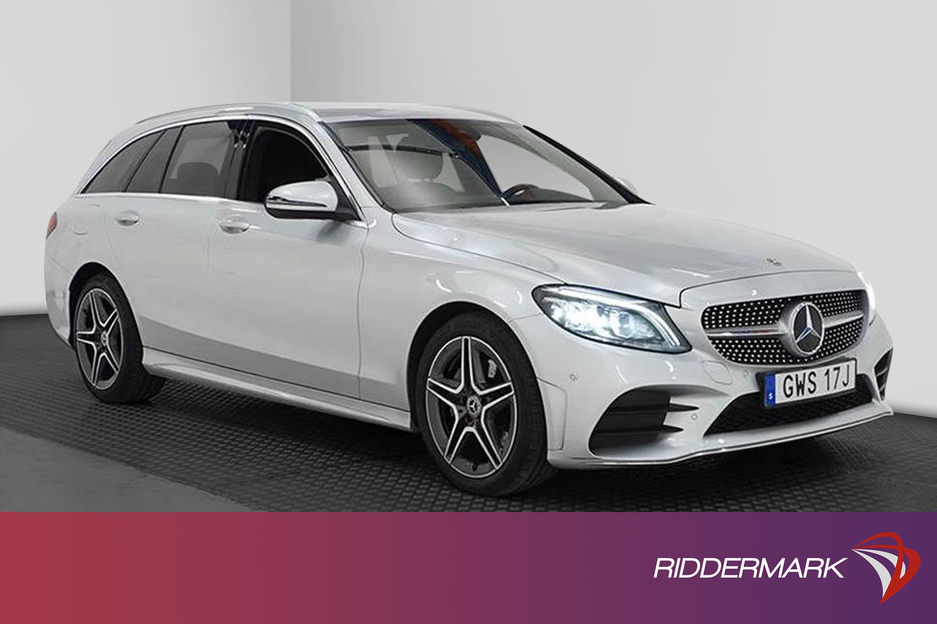 Mercedes-Benz C 220d 194hk AMG Cockpit B-Kamera Naviexteriör