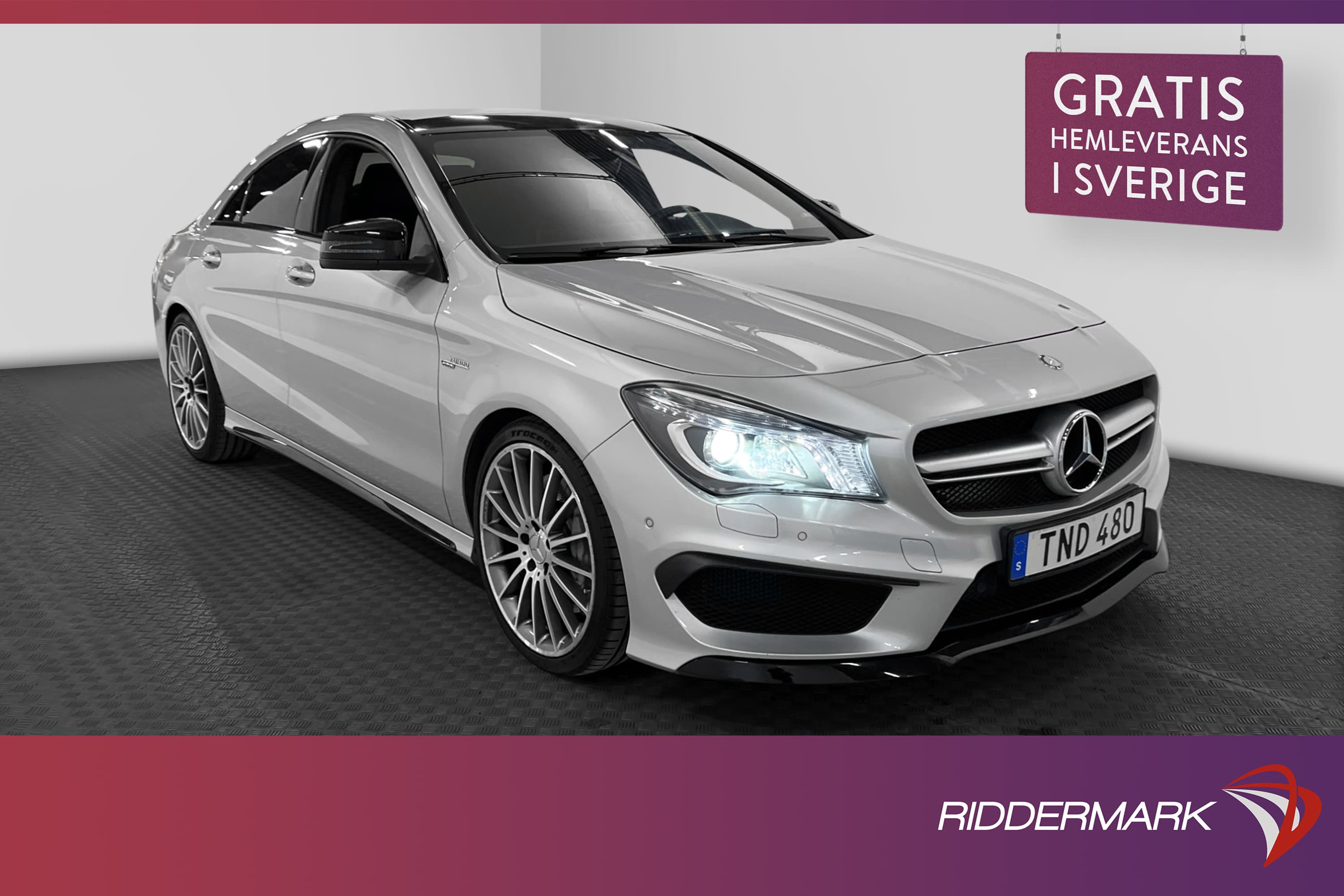 Mercedes-Benz CLA 45 AMG 4Matic 360hk Pano H/K Kamera Navi