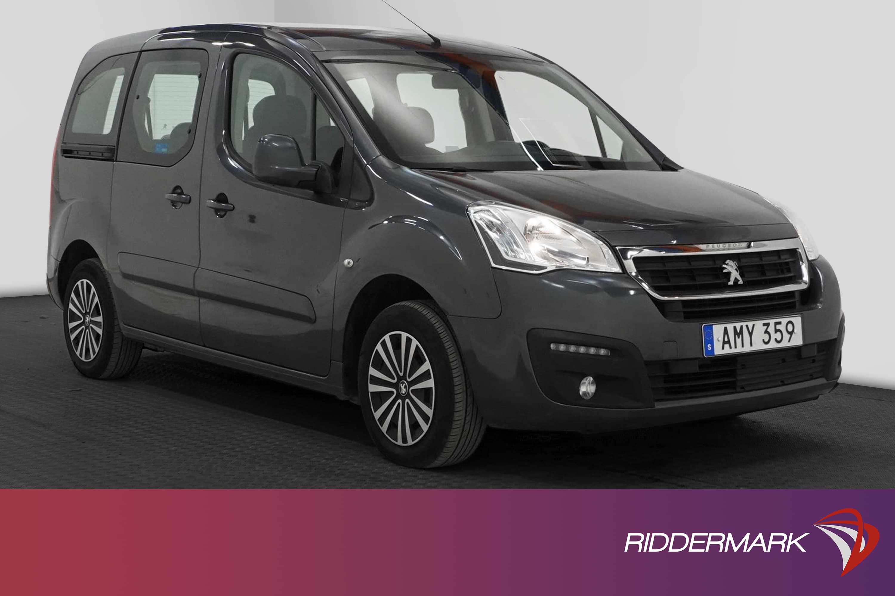 Peugeot Partner Tepee 1.6HDi Eu6 Automat 99hk Drag Moms