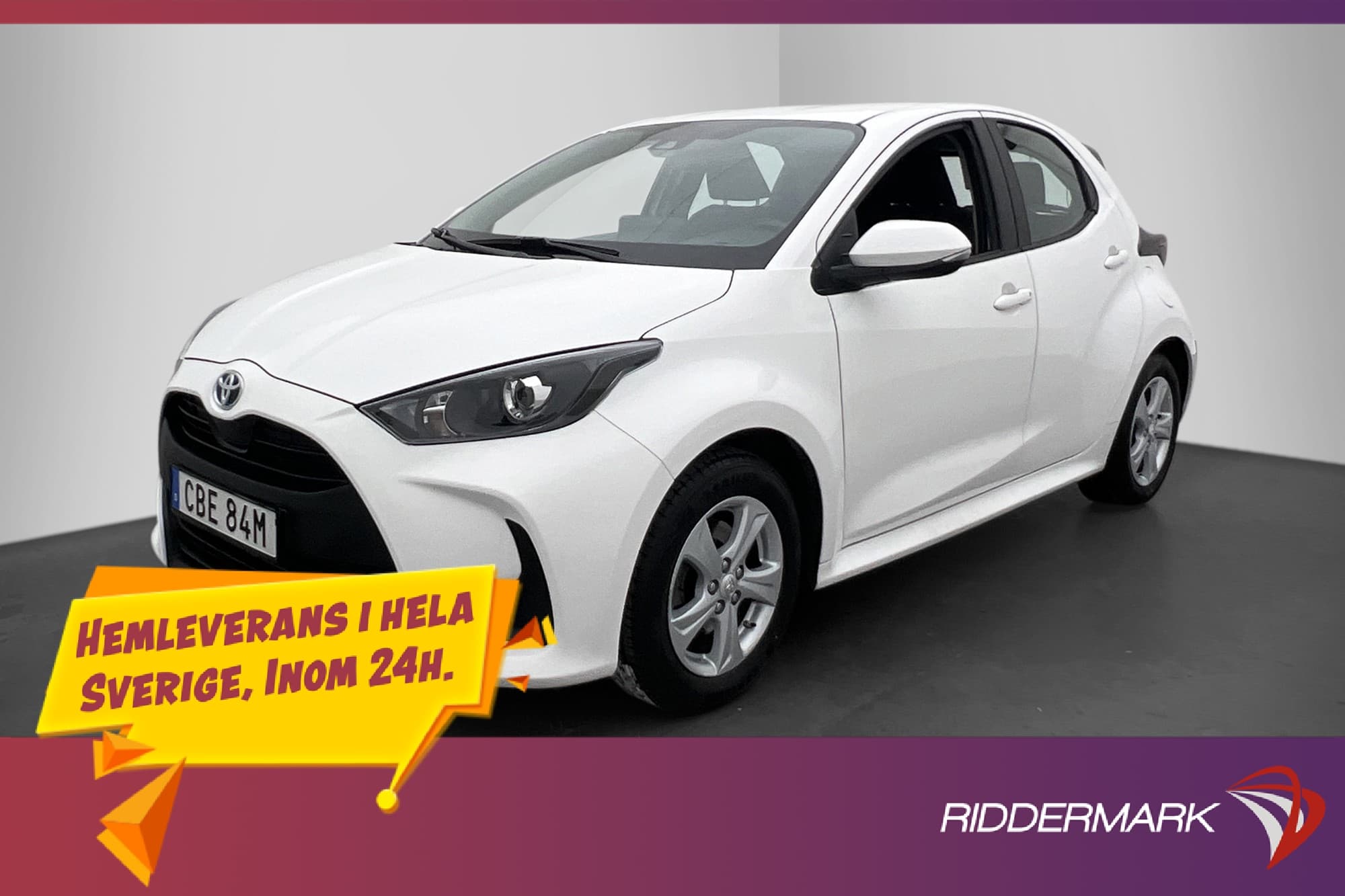 Toyota Yaris Hybrid 116hk Active Kamera Adp-Farthållare