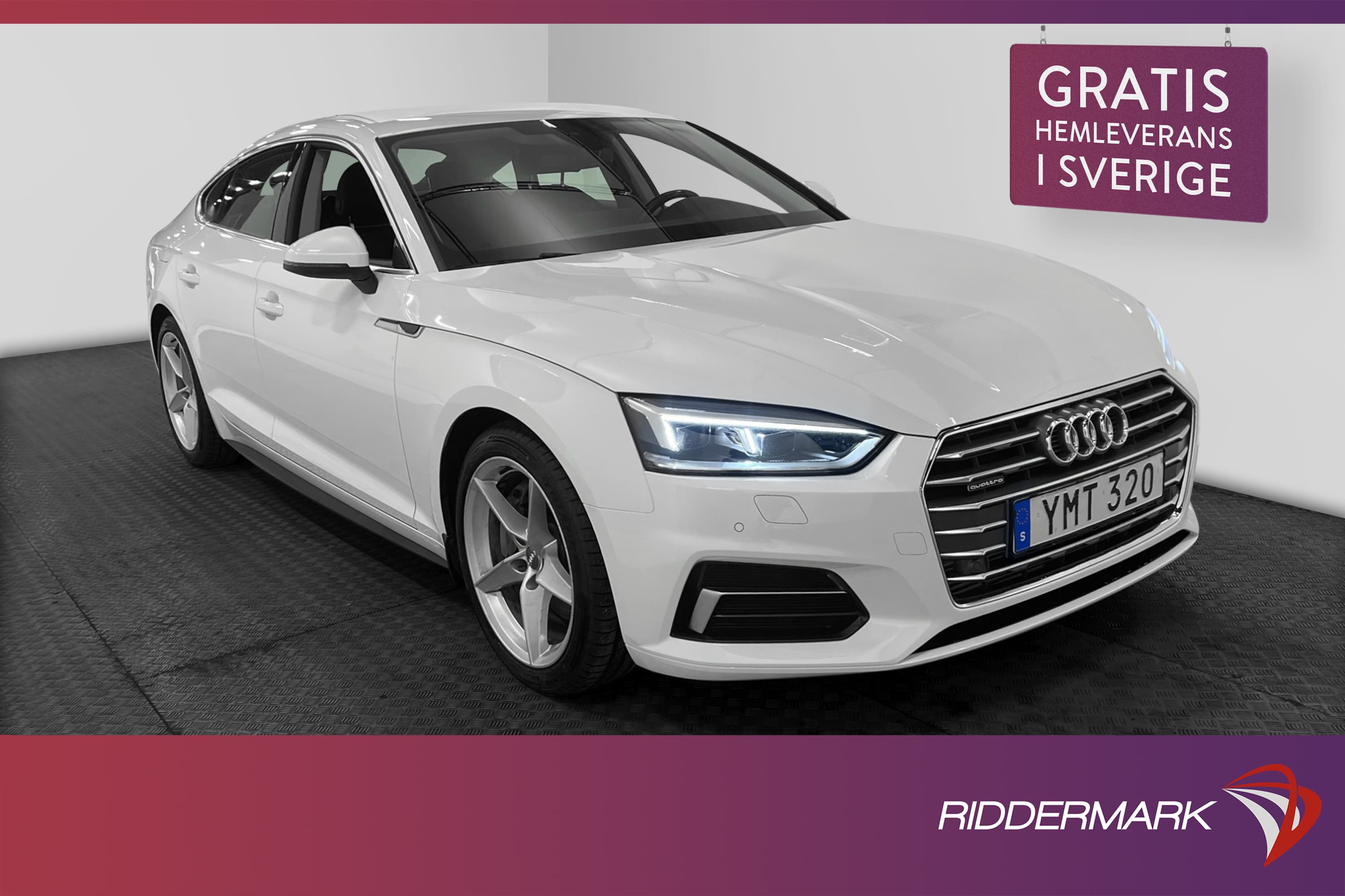 Audi A5 Sportback 2.0 TFSI Q 252hk
