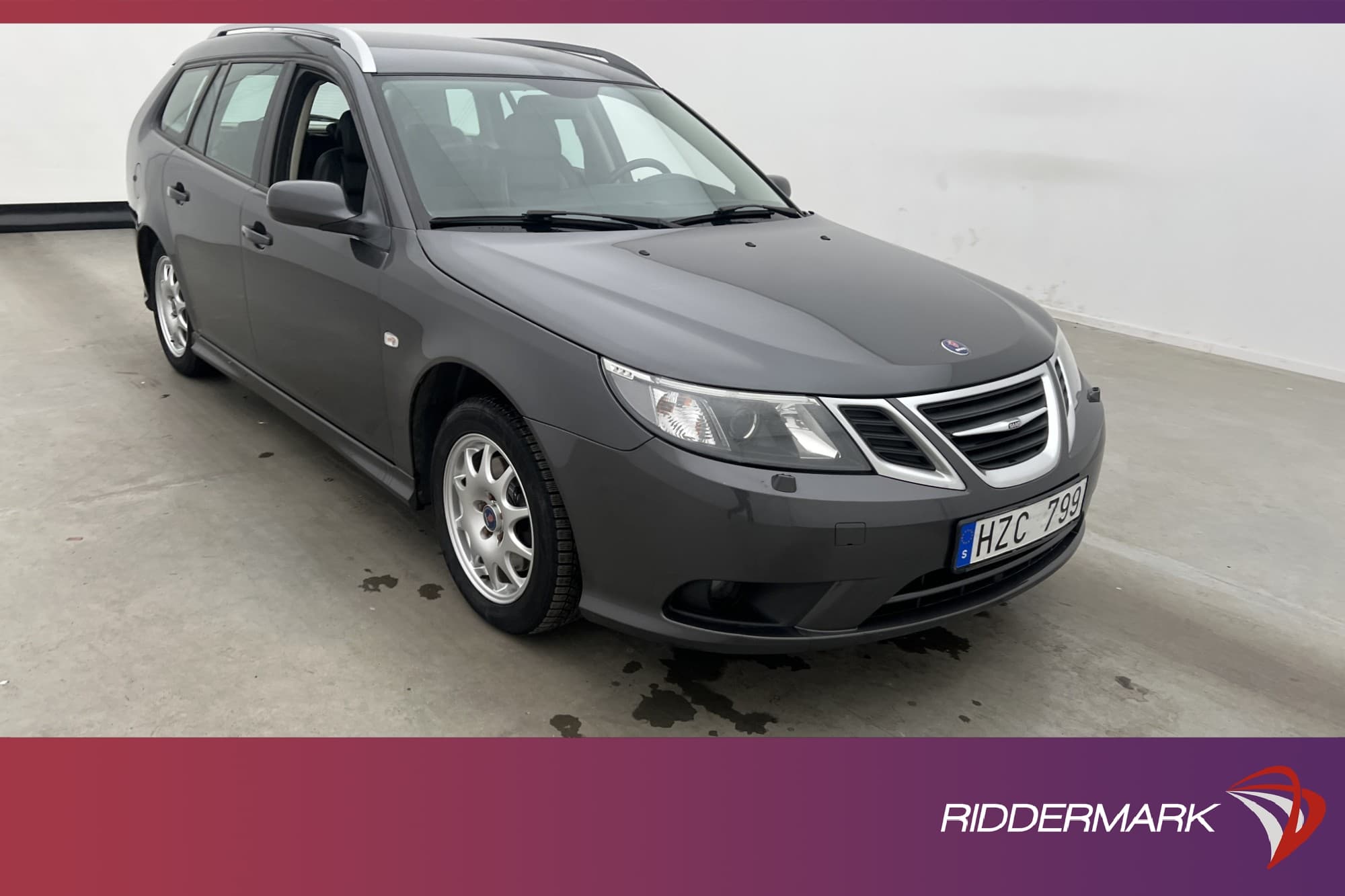 Saab 9-3 SportCombi 2.0 XWD 210hk Vector Skinn Elstol Drag