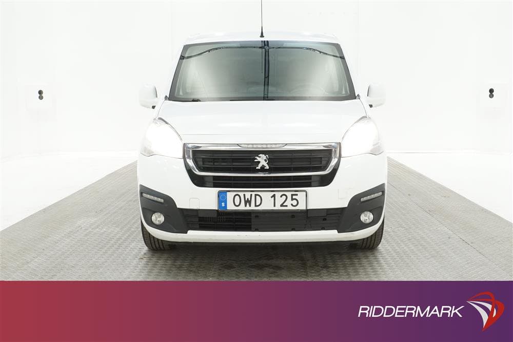 Peugeot Partner 1.6HDI 100hk Eu6 PDC Pro+ Nyservad Moms