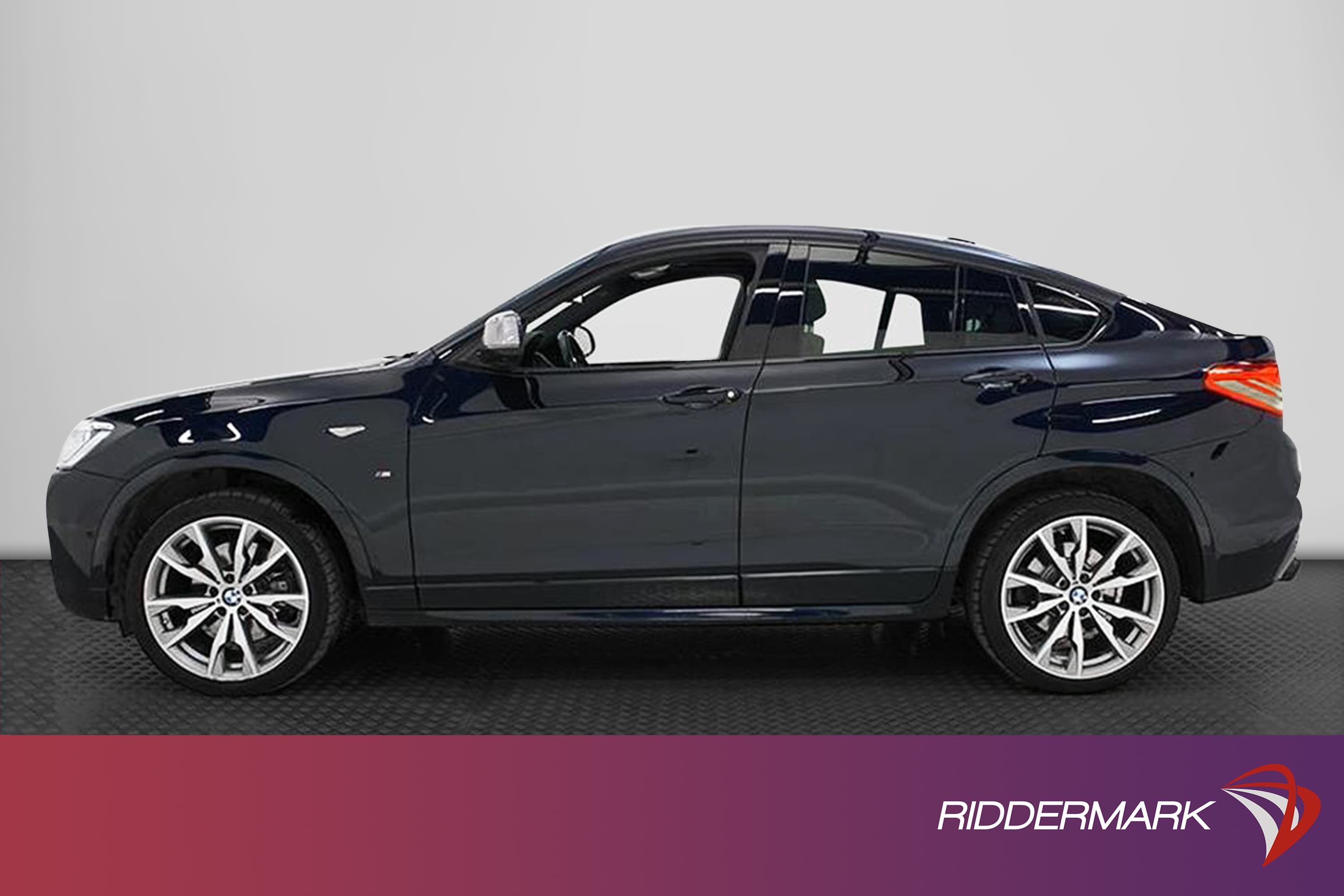 BMW X4 M40i 360hk M-Sport T-lucka 360° H/K HUD Navi Dragexteriör