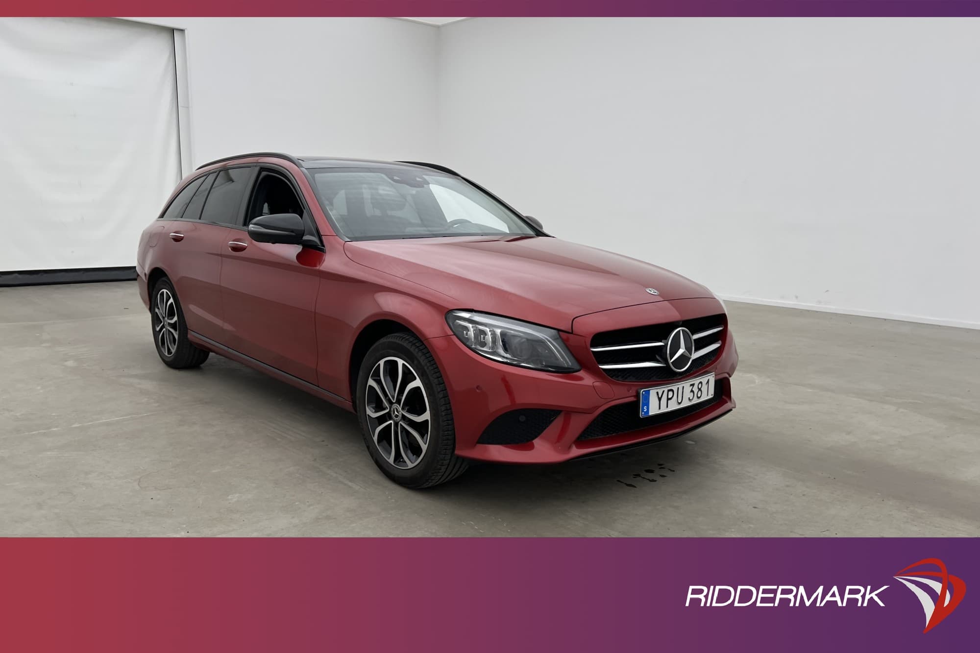 Mercedes-Benz C 200  184hk 4M Pano Burmester 360º Drag HUD