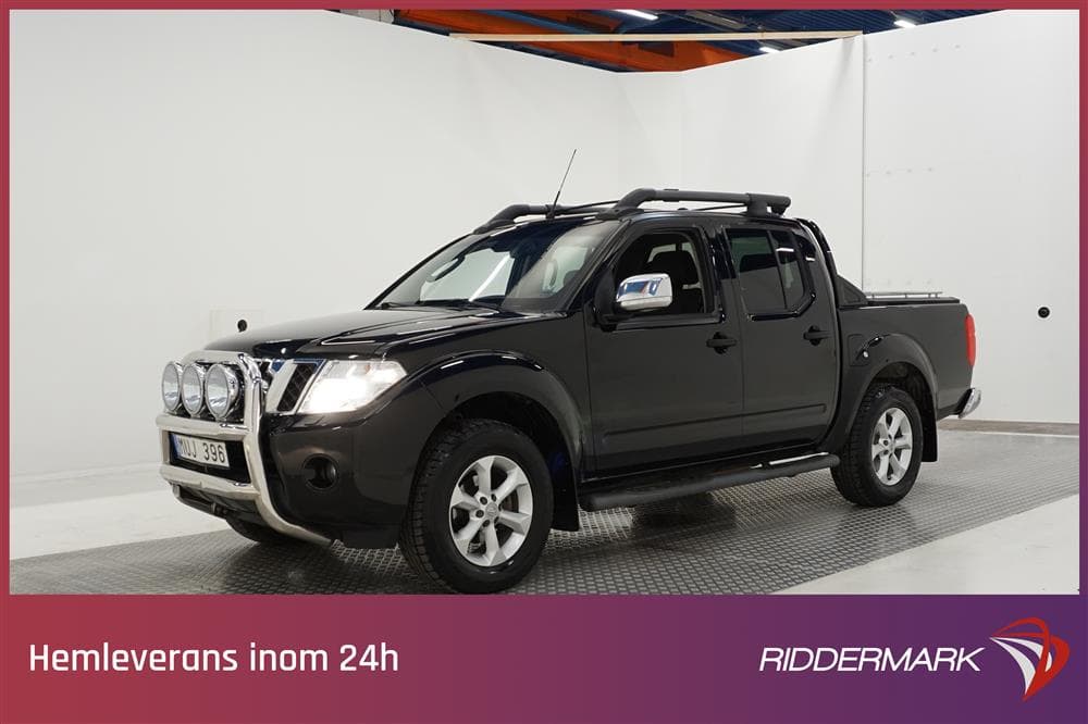 Nissan Navara 2.5 dCi Aut 190hk Drag Diff Nyservad Moms