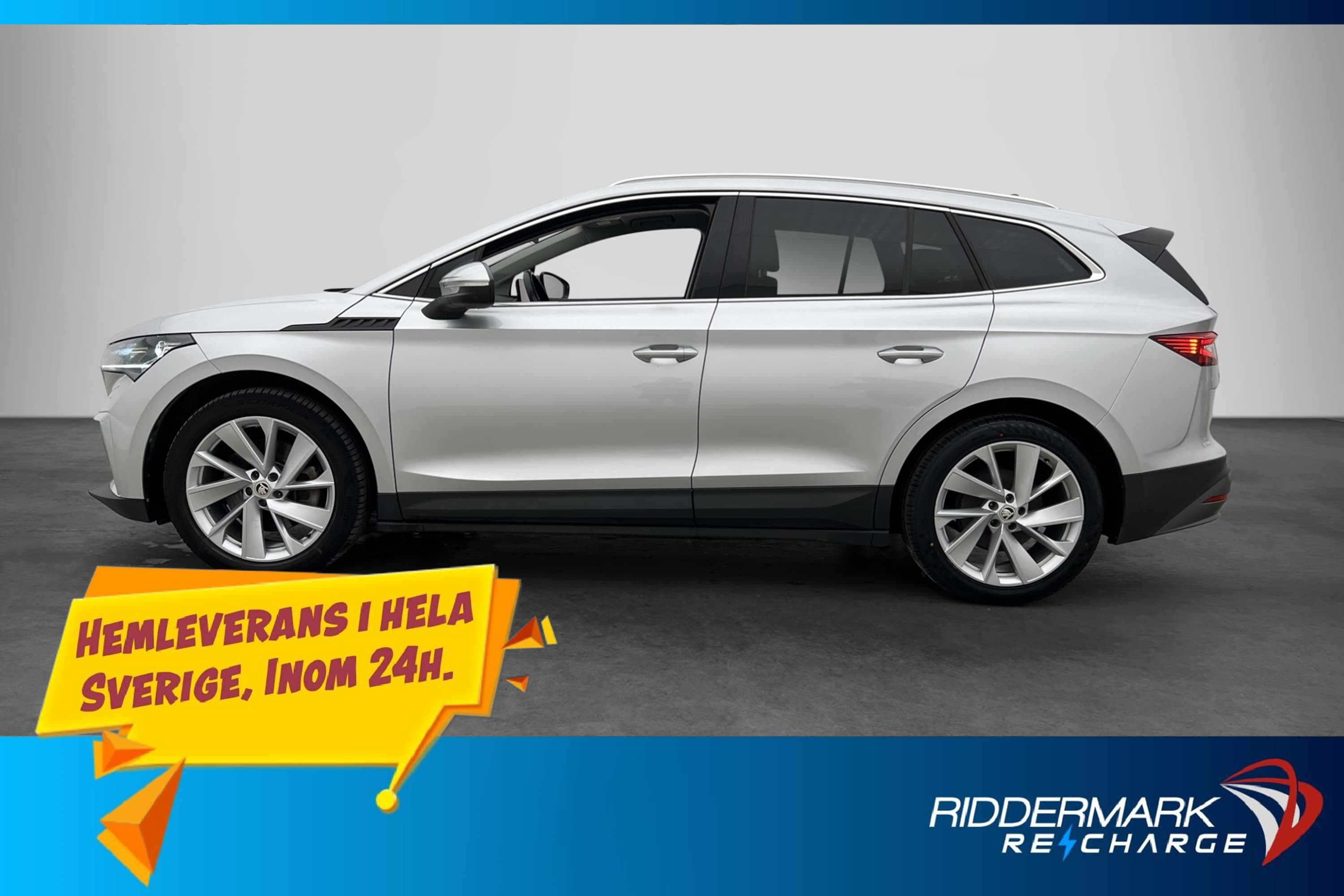 Skoda Enyaq iV80 204hk Pano Kamera Dragkrok CarPlay MOMS