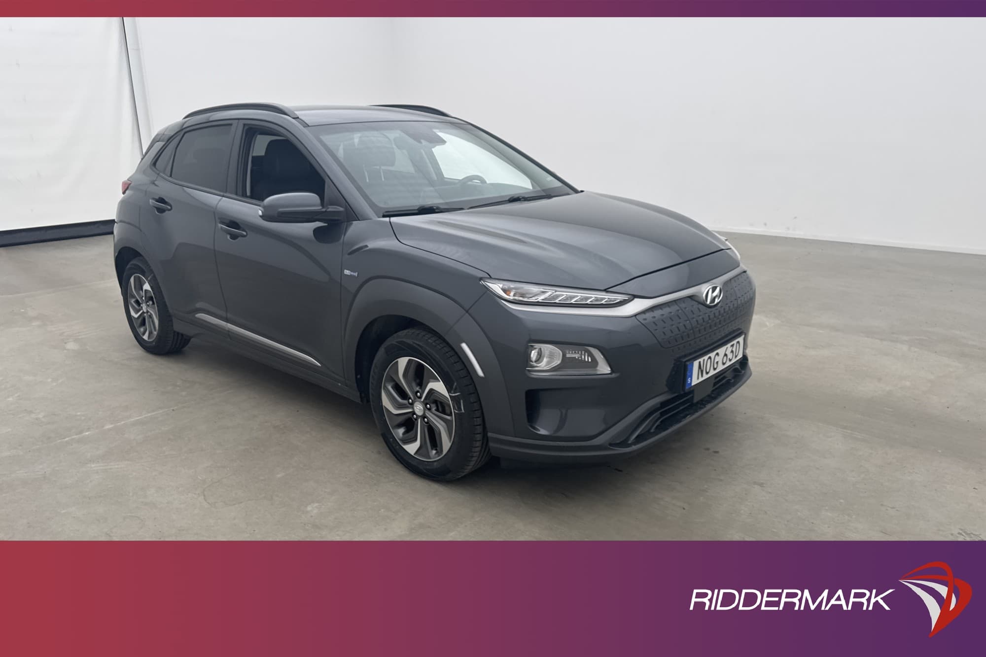 Hyundai Kona 64 kWh 204hk Advanced Värmepump Kamera CCS