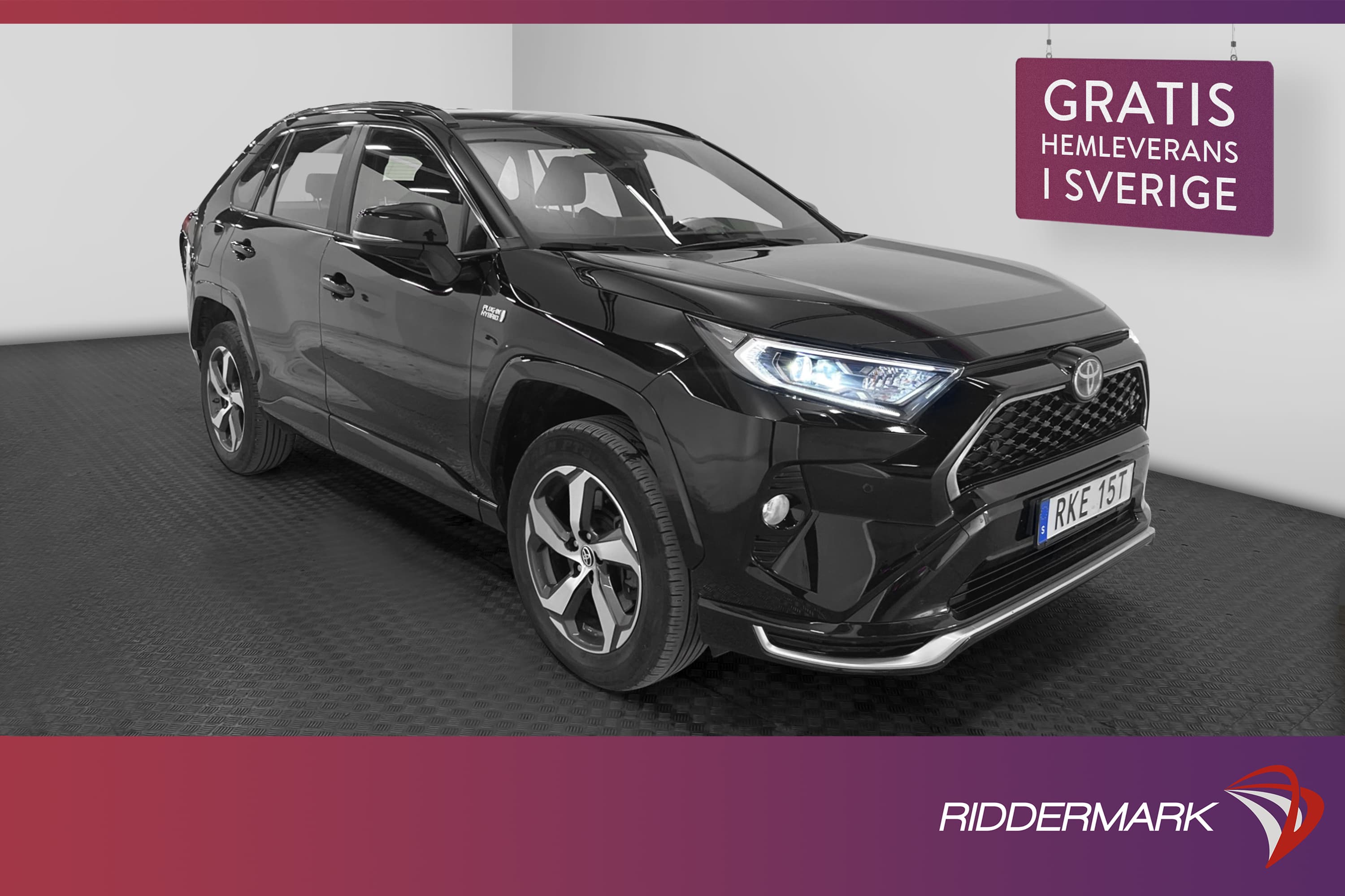 Toyota RAV4 Plug-in Hybrid E-CVT 306hk Kamera Rattvärme MOMS
