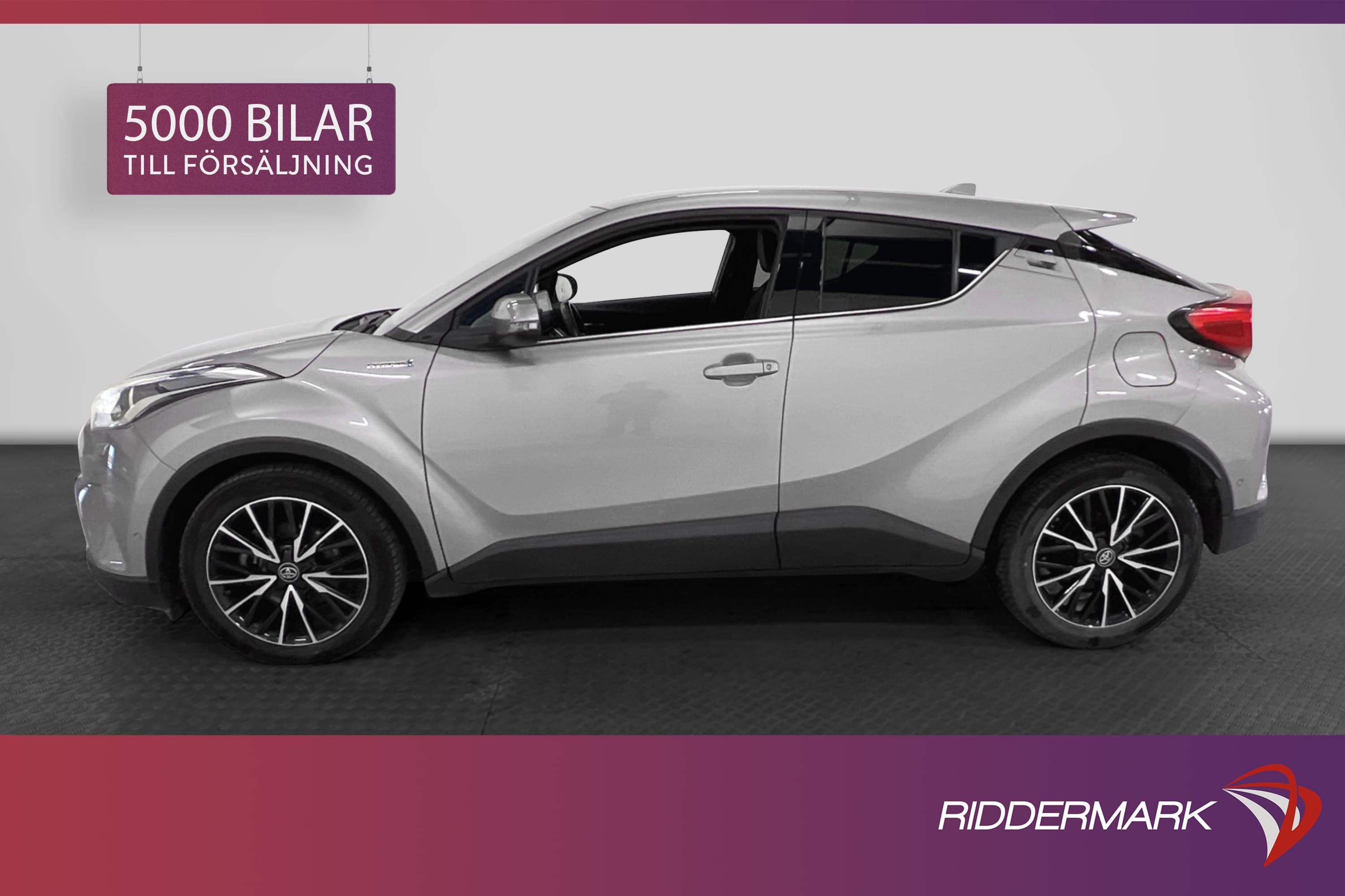 Toyota C-HR Hybrid CVT 122hk Navi
