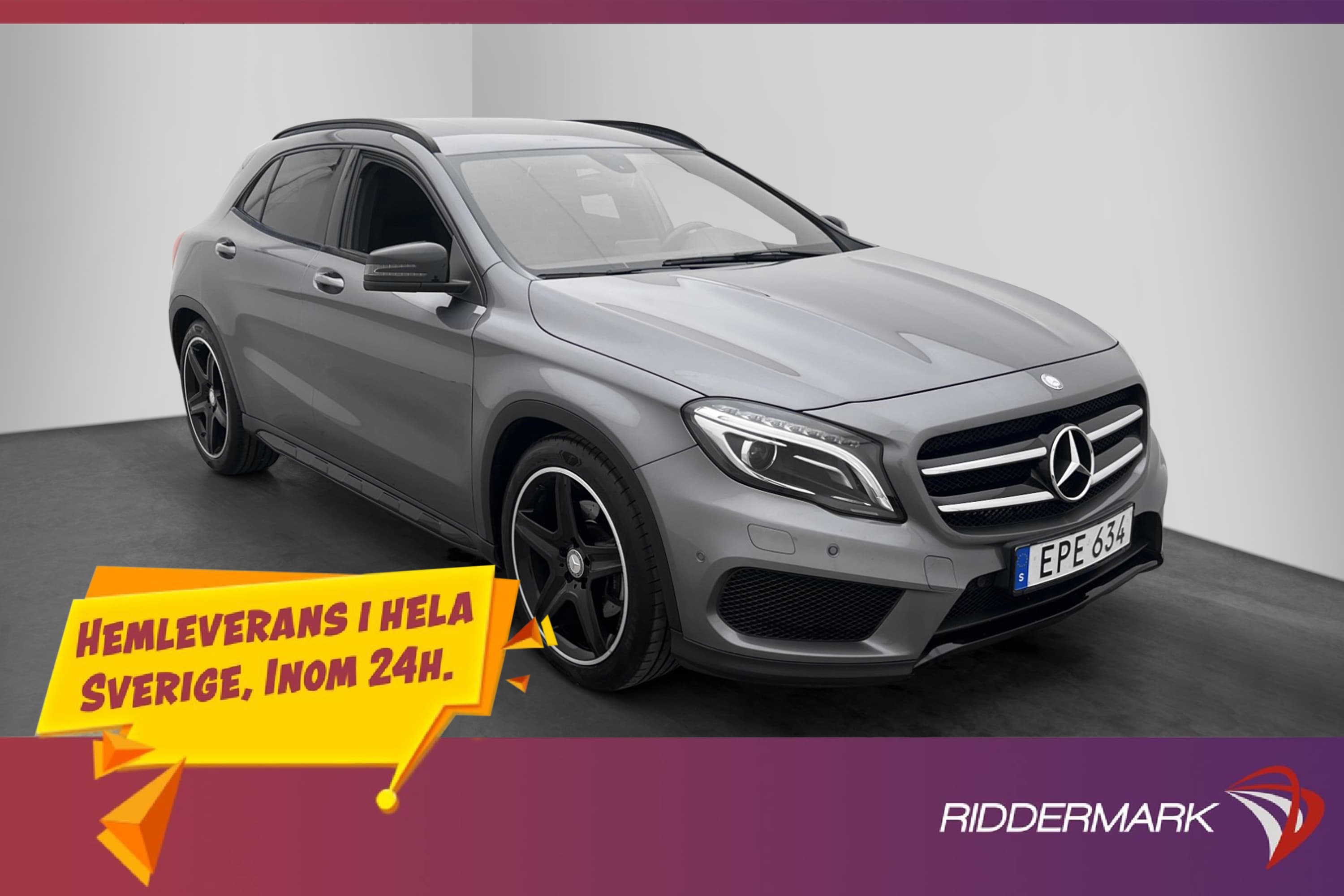 Mercedes-Benz GLA 220 CDI 4M 170hk AMG Kamera Navi 0,51L/mil