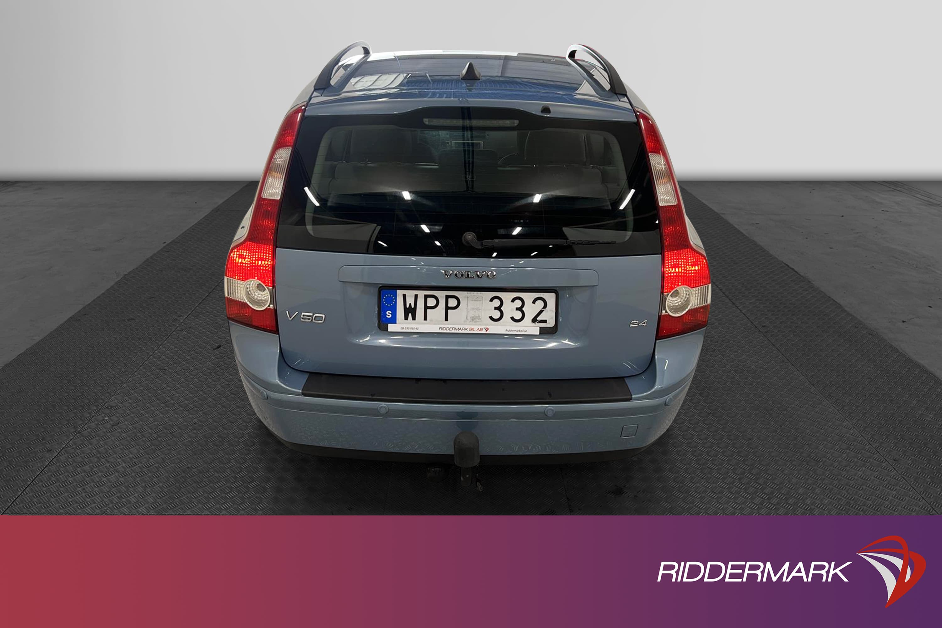 Volvo V50 2.4 170hk Drag Motorvärmare Nyservad Välvårdad