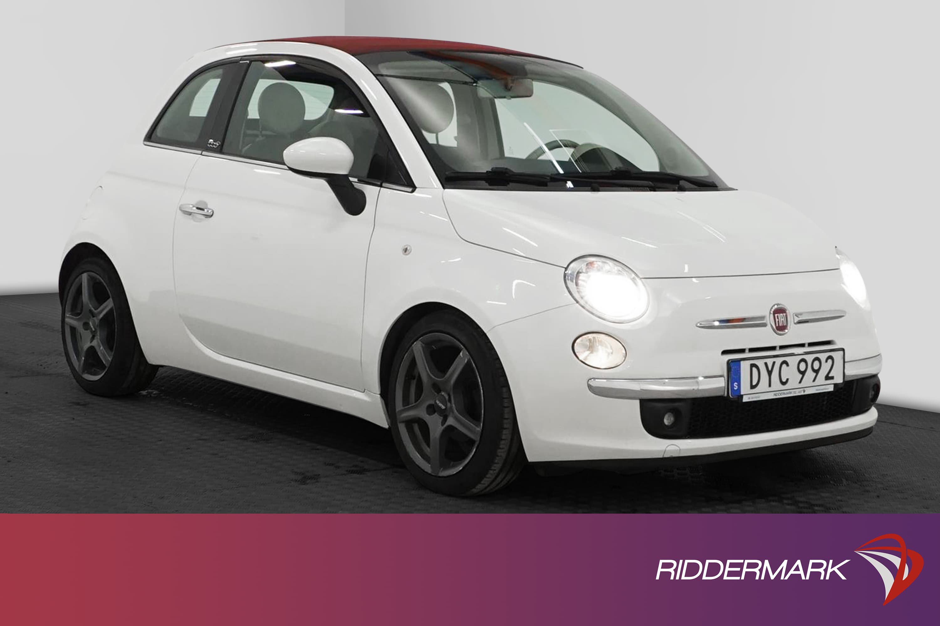 Fiat 500C 1.2 69hk Lounge Låg Skatt 0,48L/milexteriör