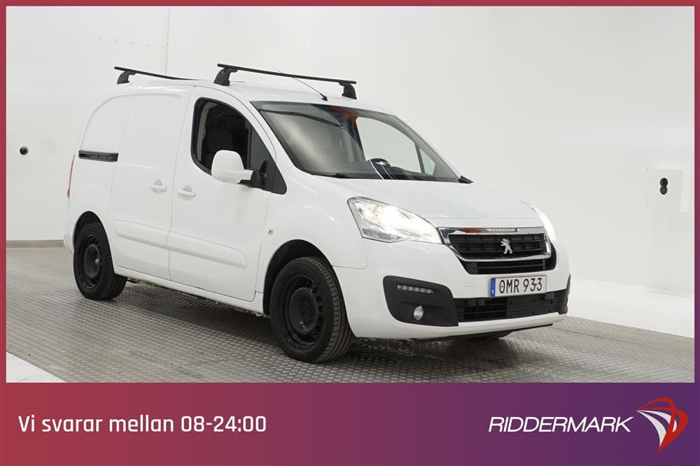 Peugeot Partner 1.6HDI 100hk Eu6 Dragkrok  Ny-Kamrem