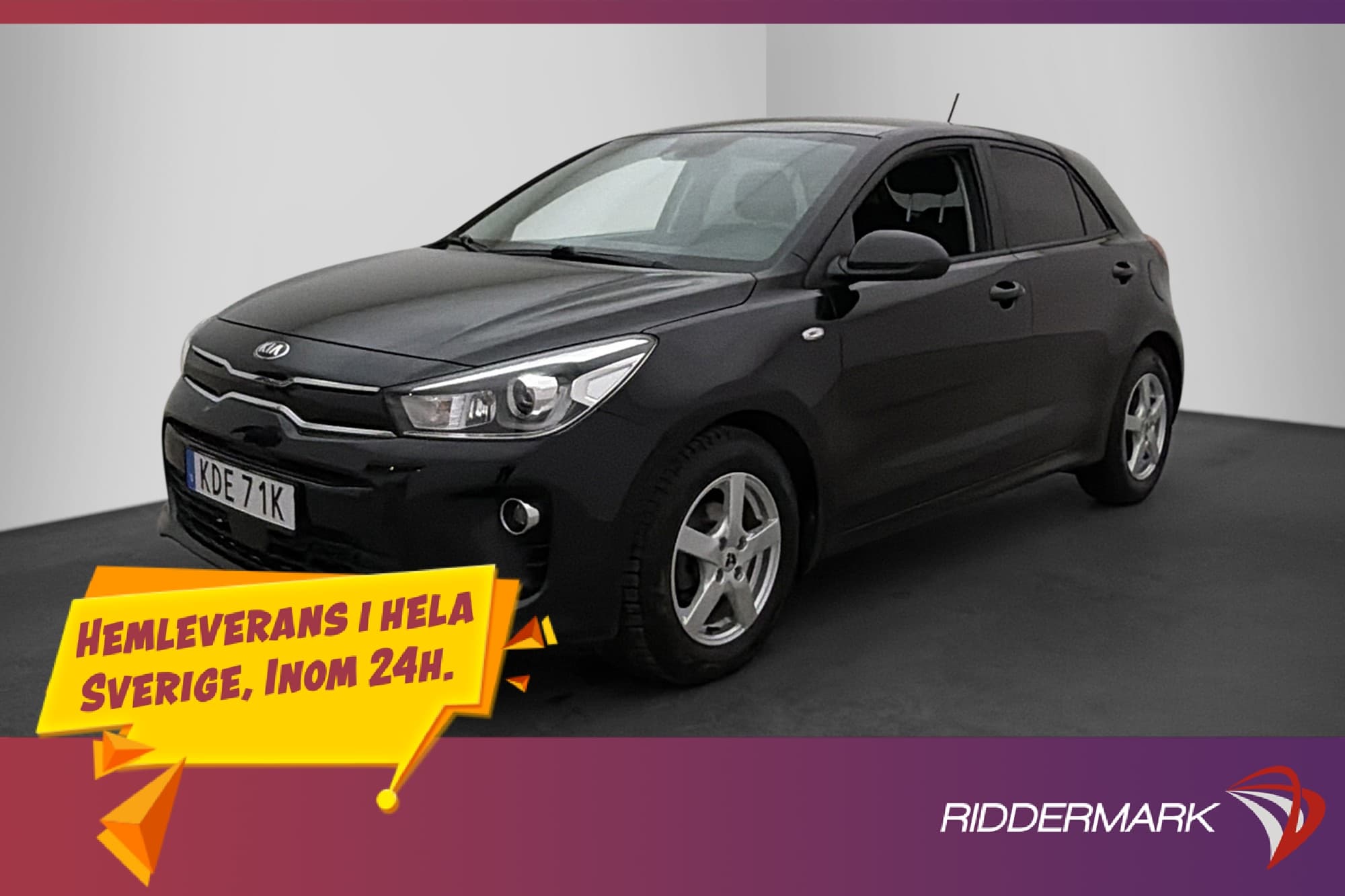 Kia Rio 1.2 84hk GLS Kamera CarPlay Sensorer