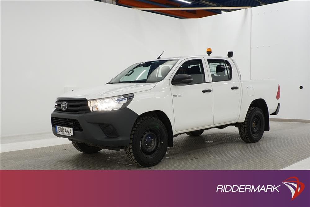 Toyota Hilux 2.4 D 4WD Dragkrok Diff M-Värmare Moms