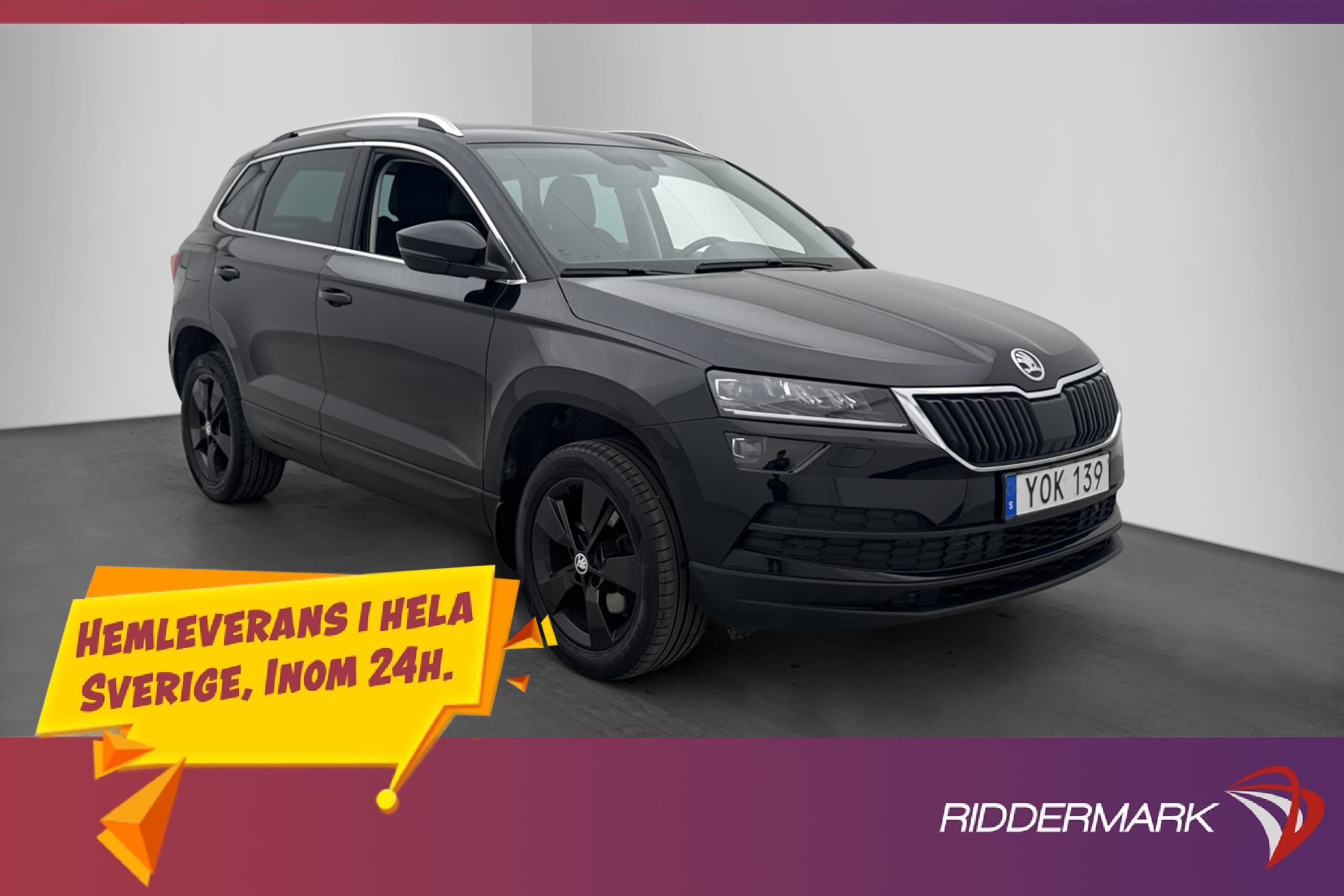 Skoda Karoq 1.0 TSI Businessline Värm Kamera Drag CarPlay