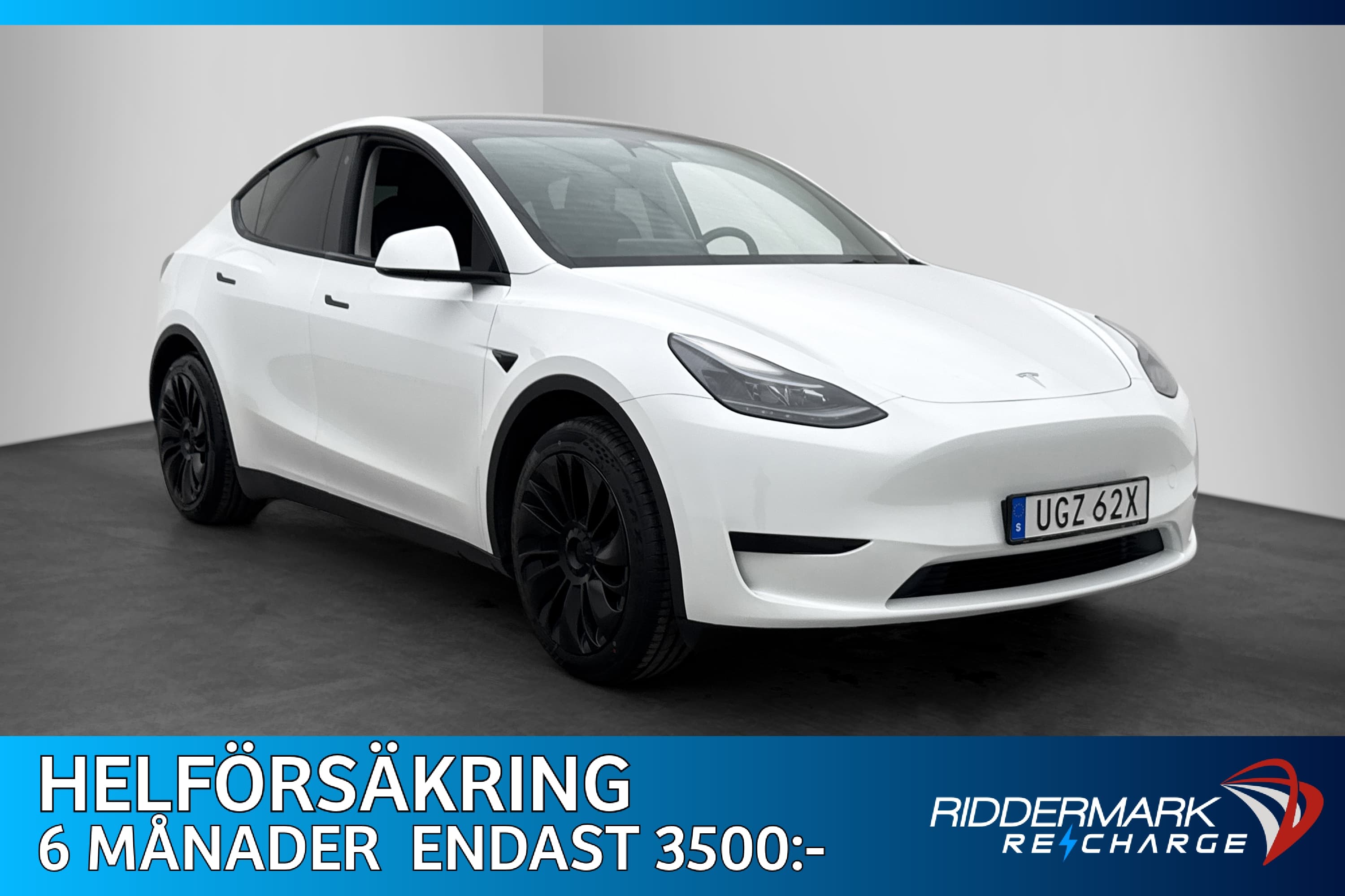 Tesla Model Y Standard Range Autopilot Svenksåld MOMS