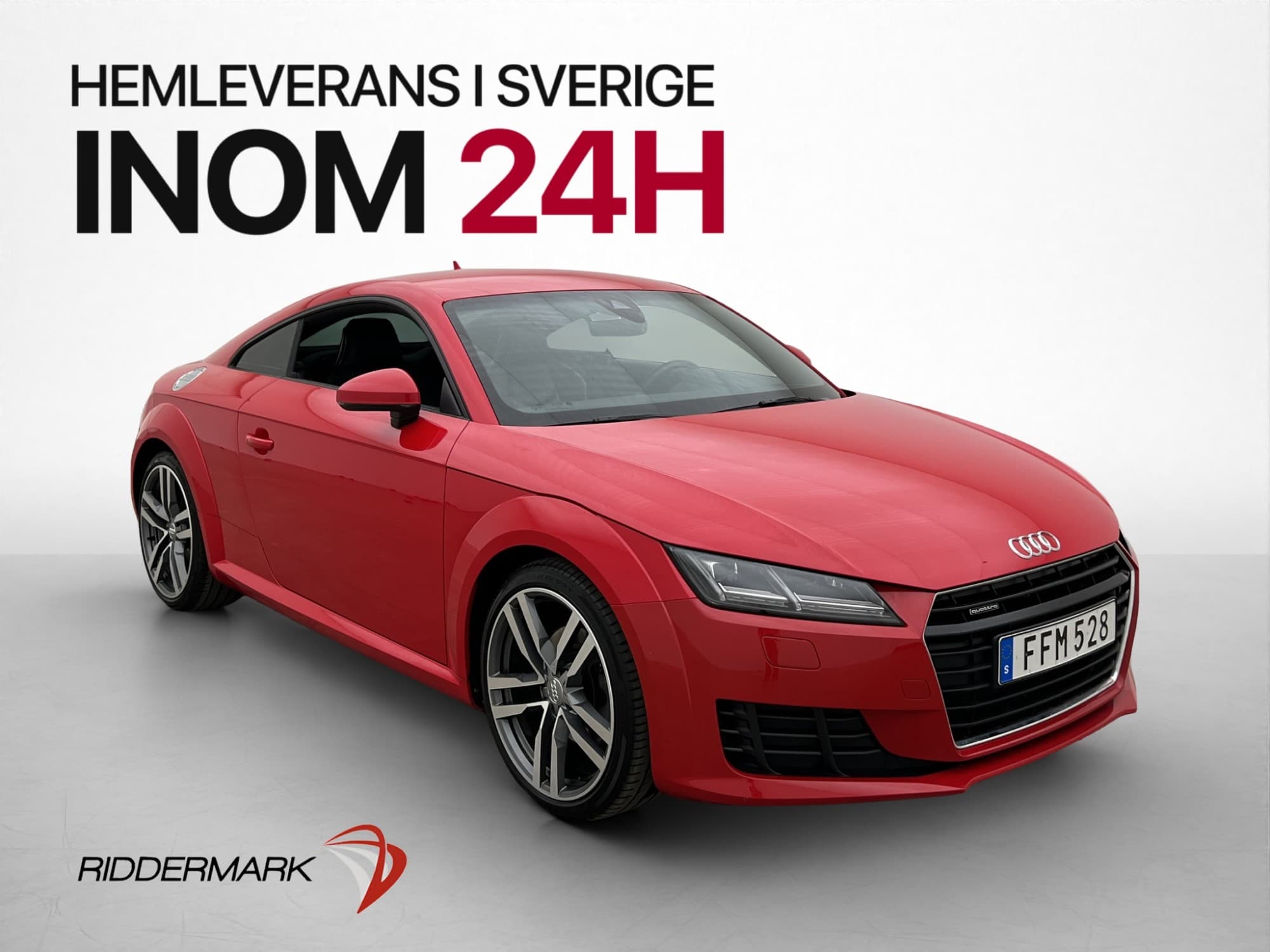 Audi TT Coupé  2.0 TFSI 230hk Q B&O Skinn Navi Farthållare