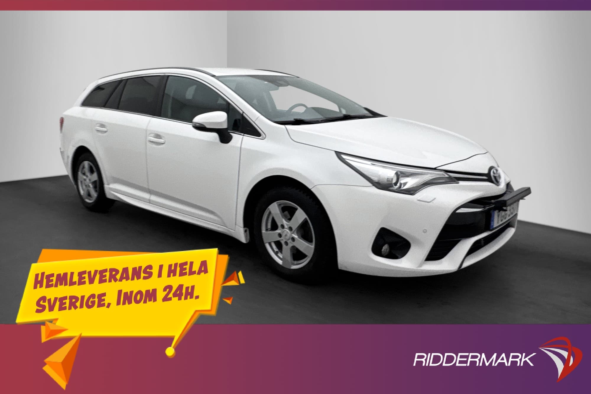 Toyota Avensis Active Plus Skinn M&K Kamera Drag 1Ägare 152h