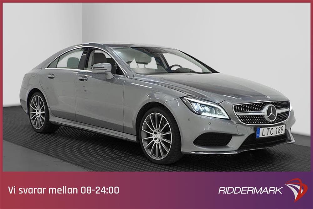 Mercedes-Benz CLS 350 4M 258hk AMG 360° D-värm H/K 0,61l/milexteriör