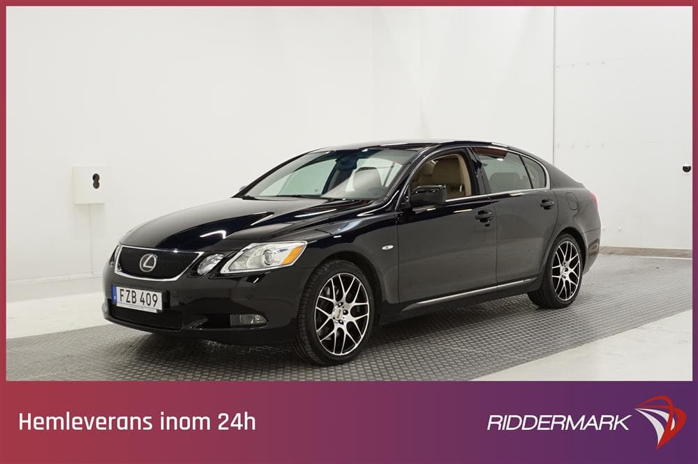 Lexus GS 450h 345hk PDC MLP Ljud