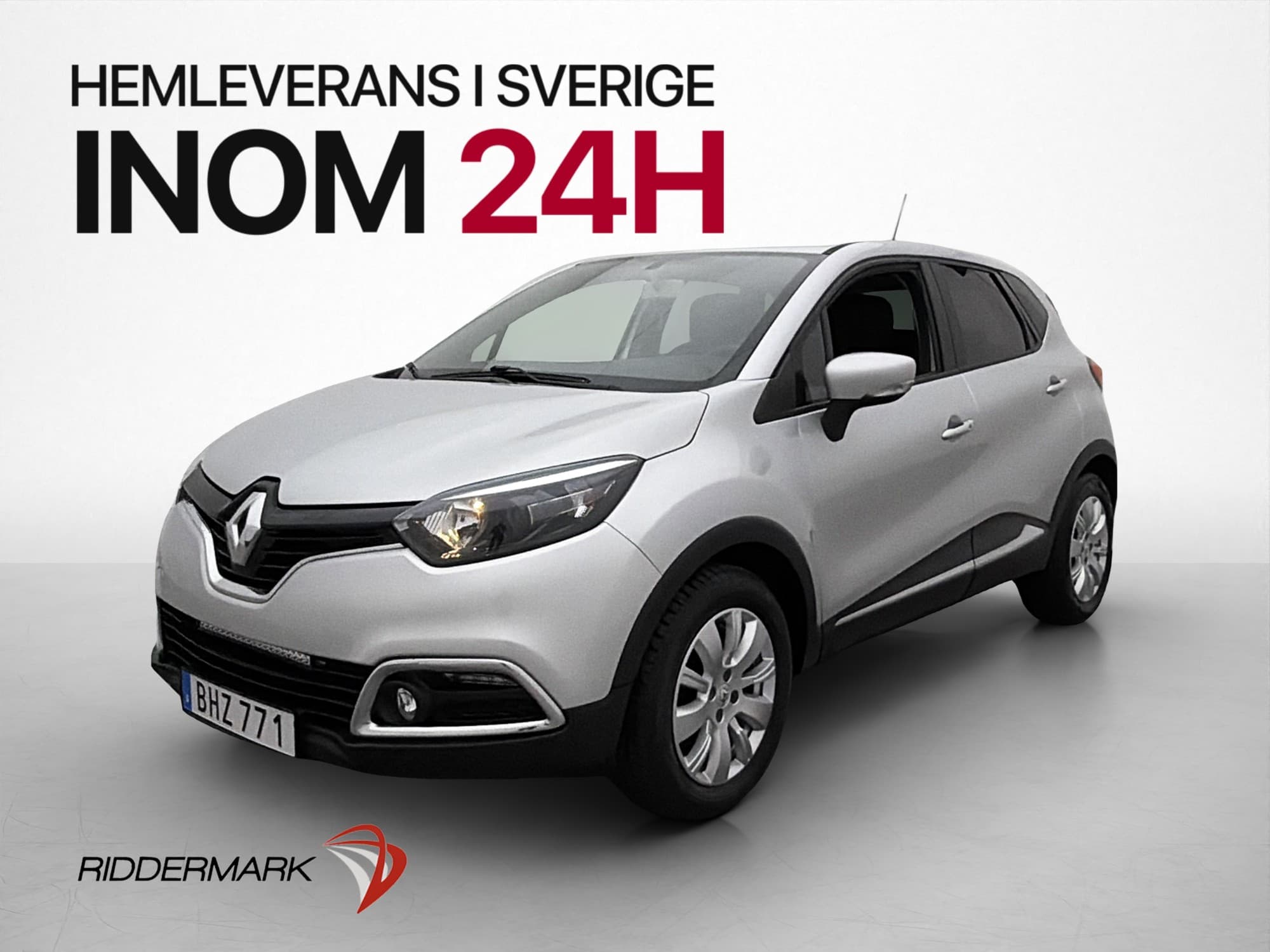 Renault Captur 0.9 TCe 90hk Expression Sensorer Farthållare