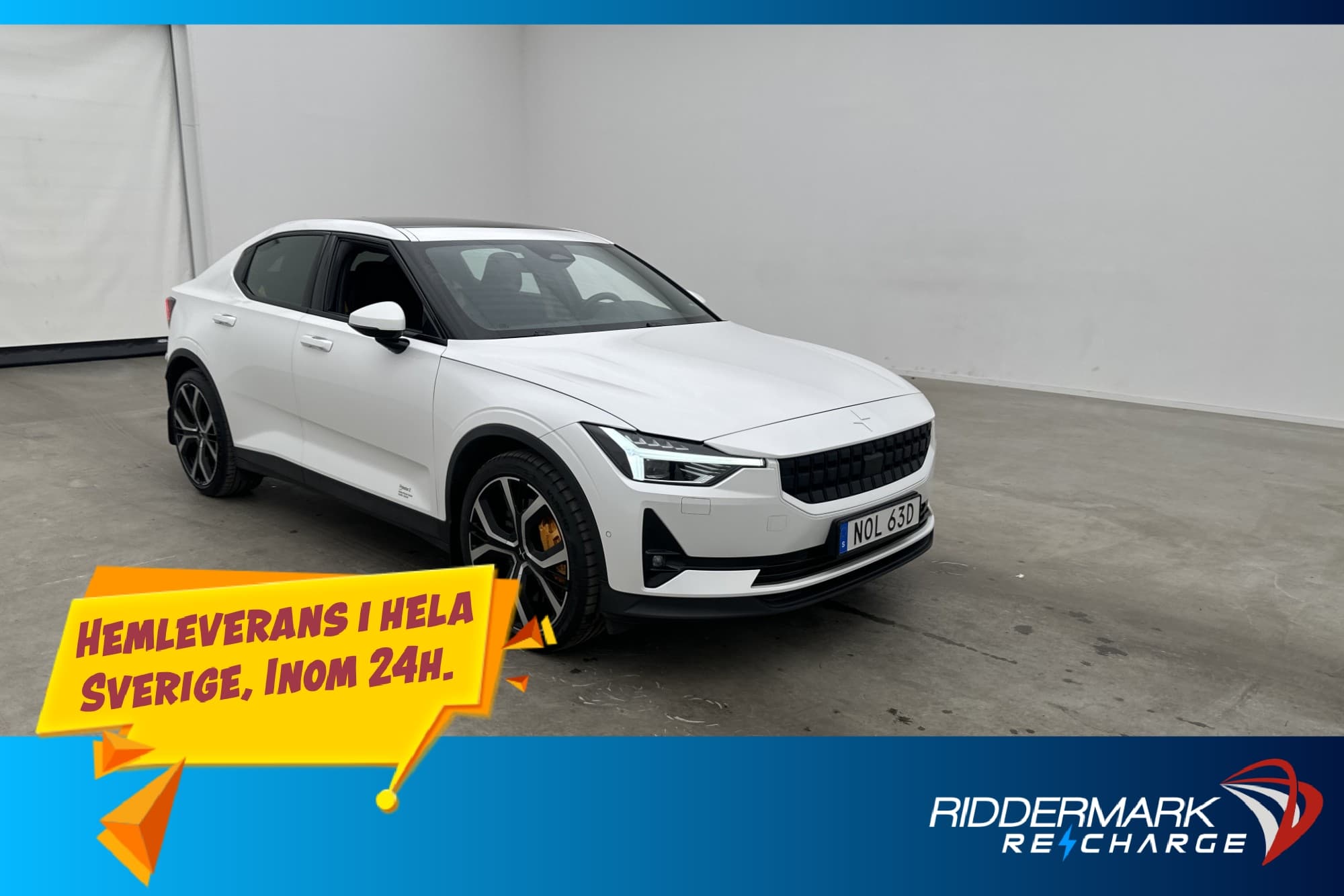 Polestar 2 Long Range Dual Motor Performance Pano H/K 360°