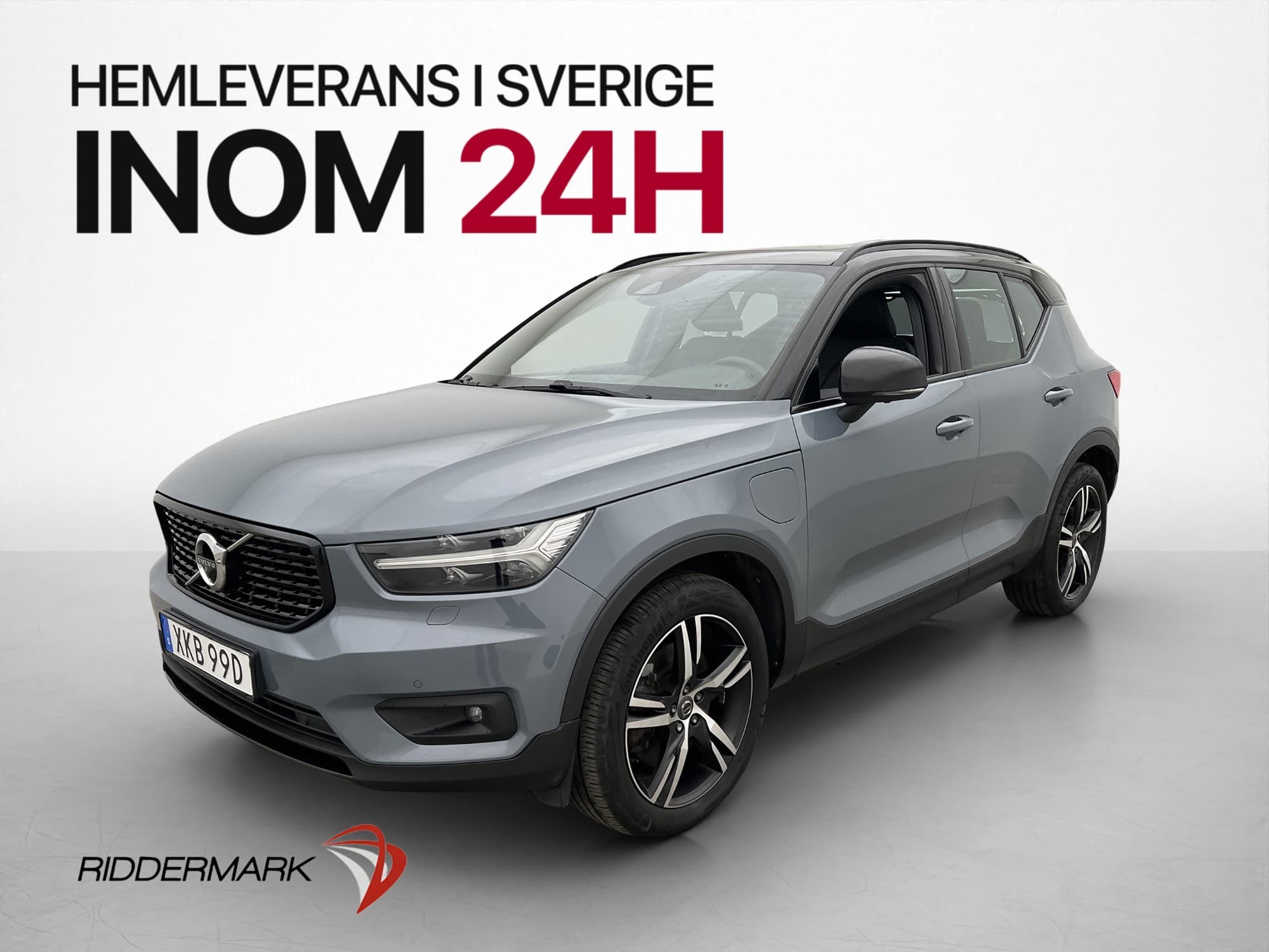 Volvo XC40 Recharge T5 R-Design VOC H/K Pano 360° Skinn Drag