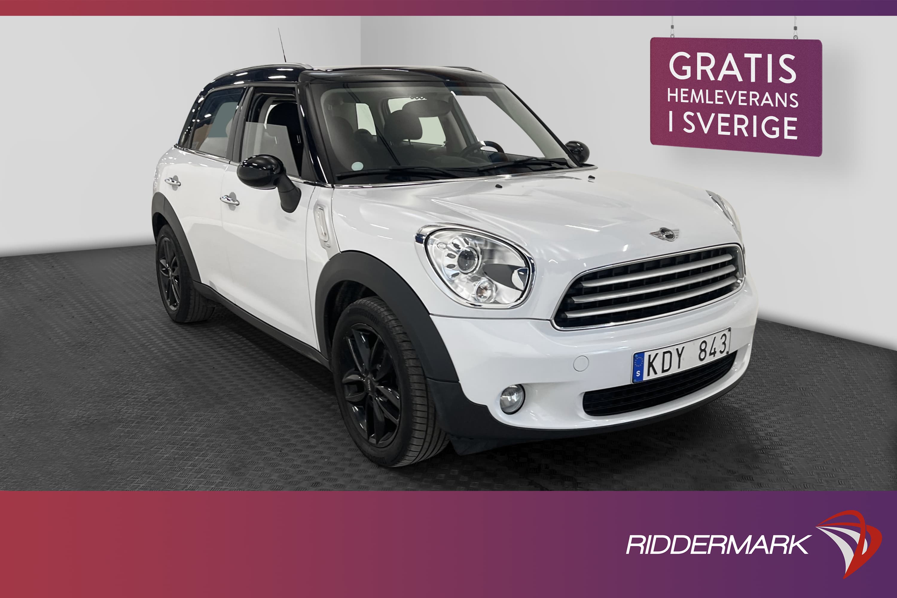 MINI Countryman D 112hk Chili Panorama Sensorer Navi Välserv