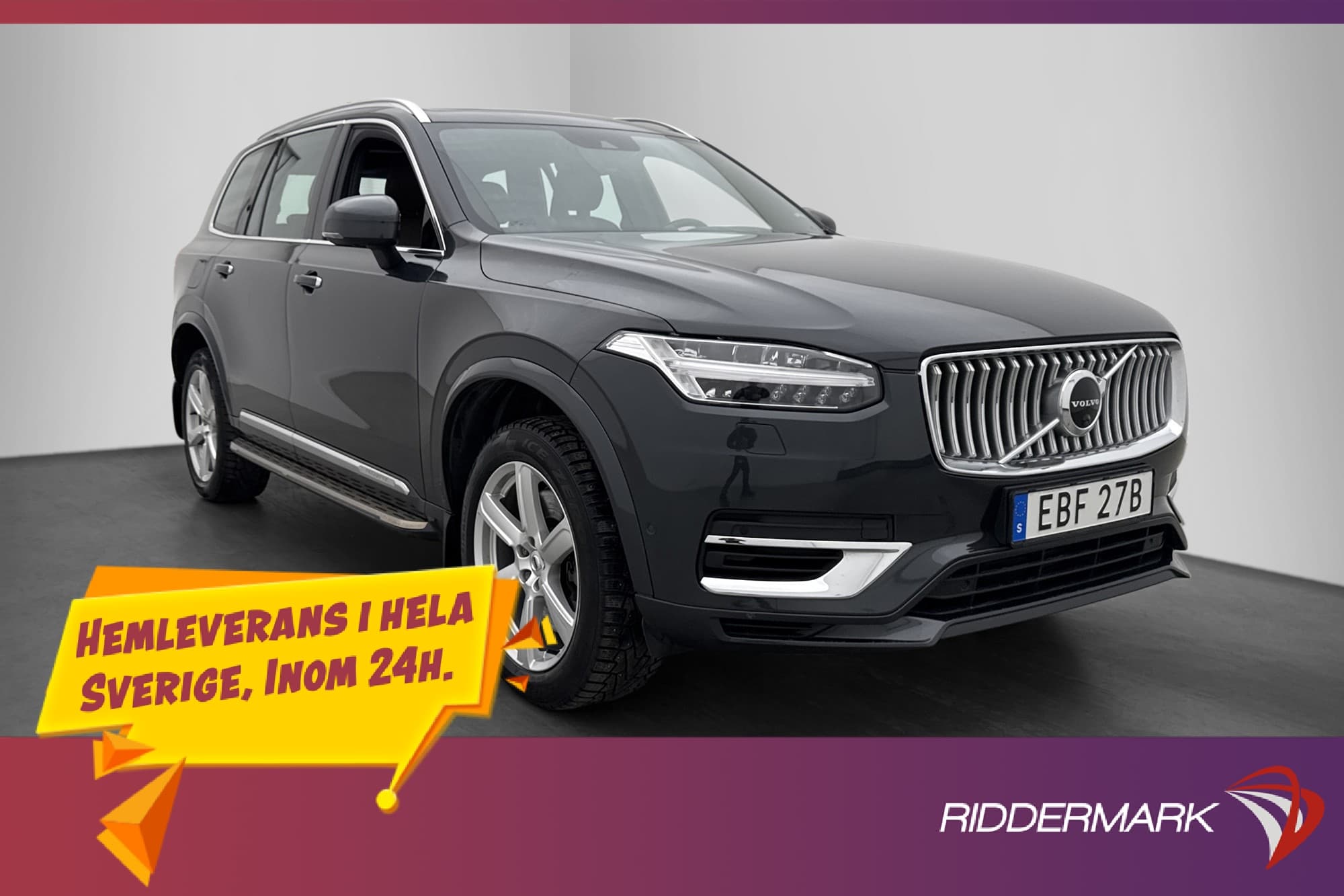 Volvo XC90 7 Säten T8 AWD Inscription VOC Värm 360° Pano B&W