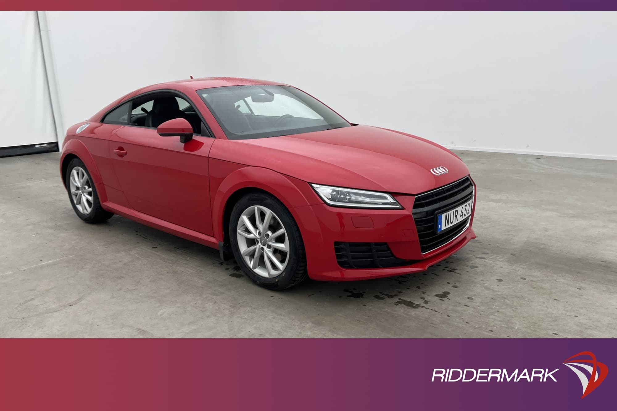 Audi TT Coupé TDI 184hk S-Line Cockpit P-Sensorer Halvskinn