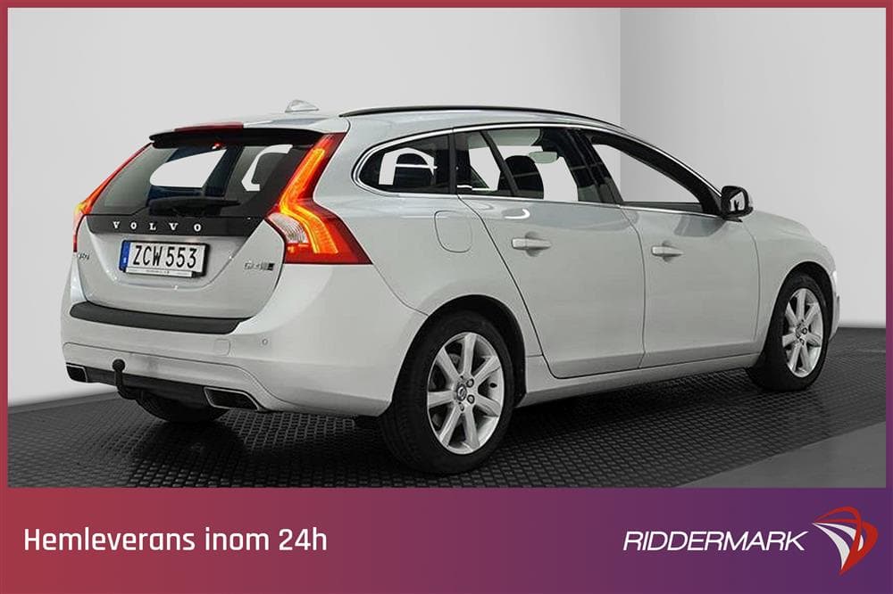 Volvo V60 D4 190hk AWD Classic Momentum Voc Dragkrok Navi exteriör