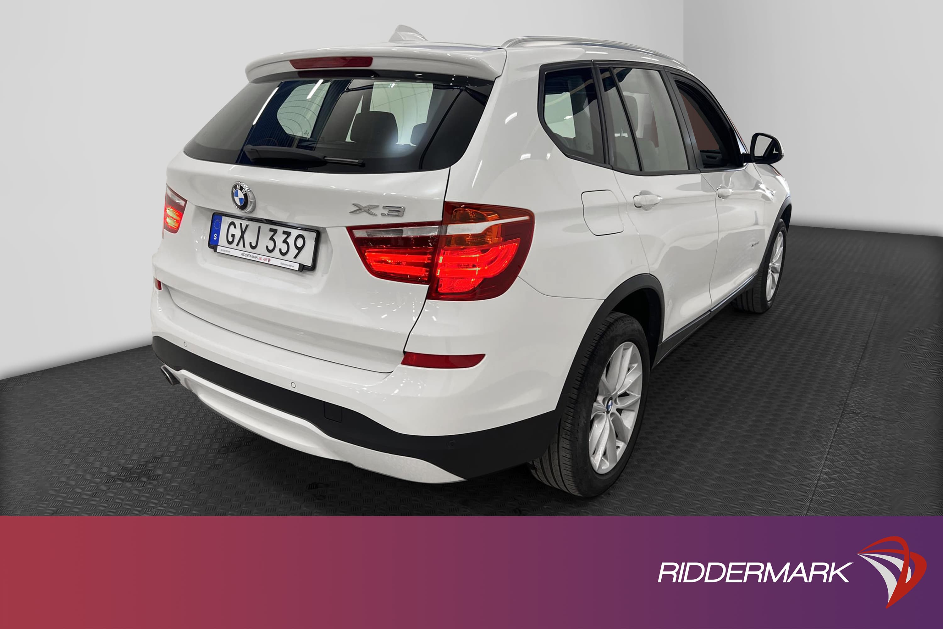 BMW X3 xDrive20d Steptronic 190hk 1 Brukare Pano Navi B-Kam