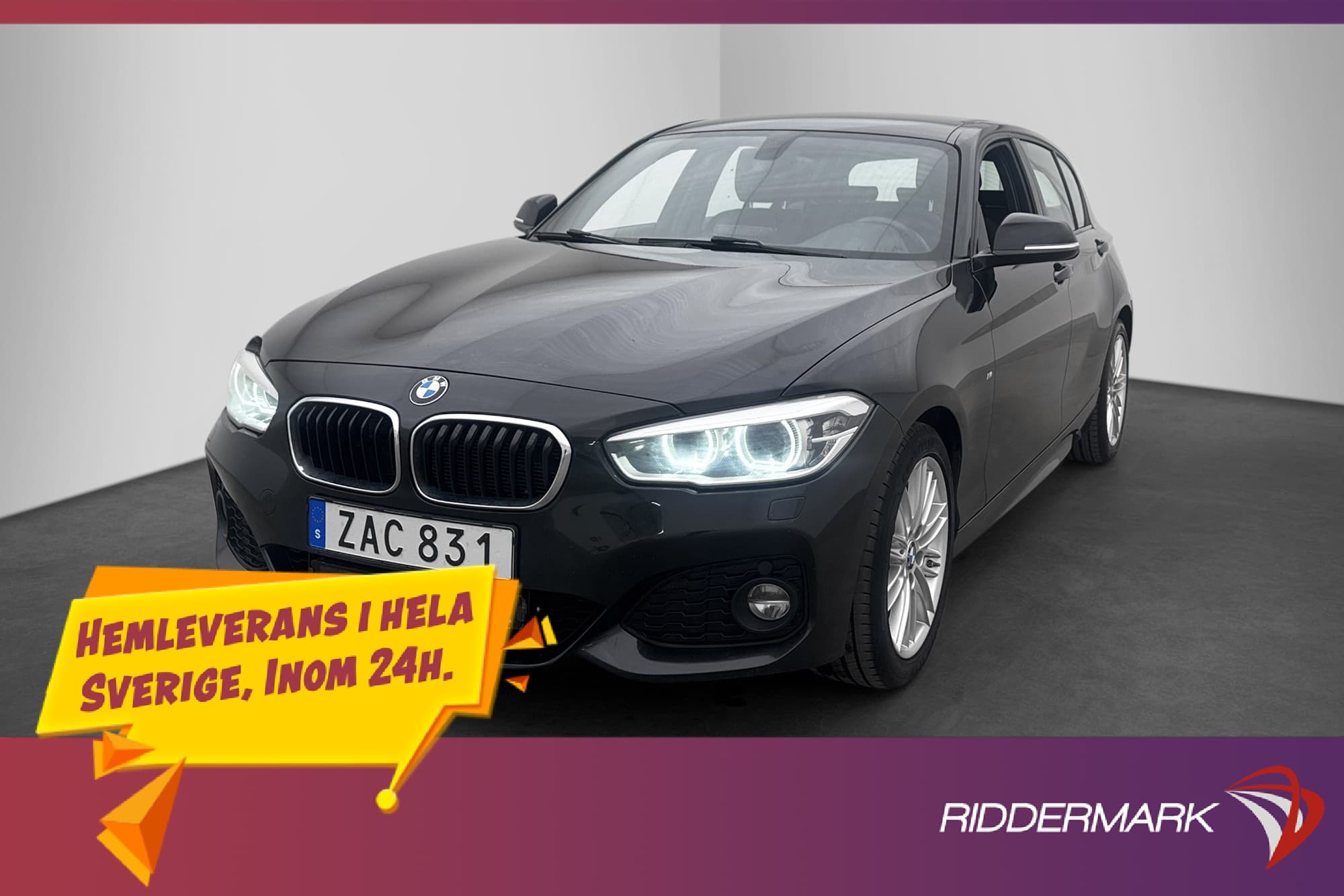 BMW 118 i 136hk M Sport Dragkrok HiFi P-Sensorer Keyless
