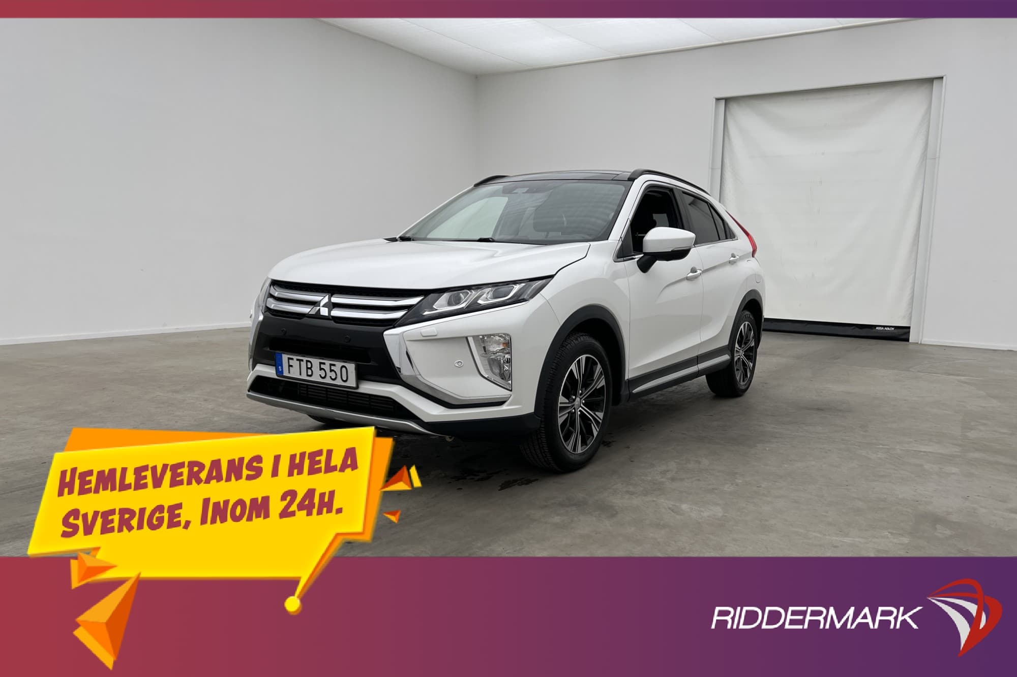 Mitsubishi Eclipse Cross 4WD Business Pano Skinn 360° Drag