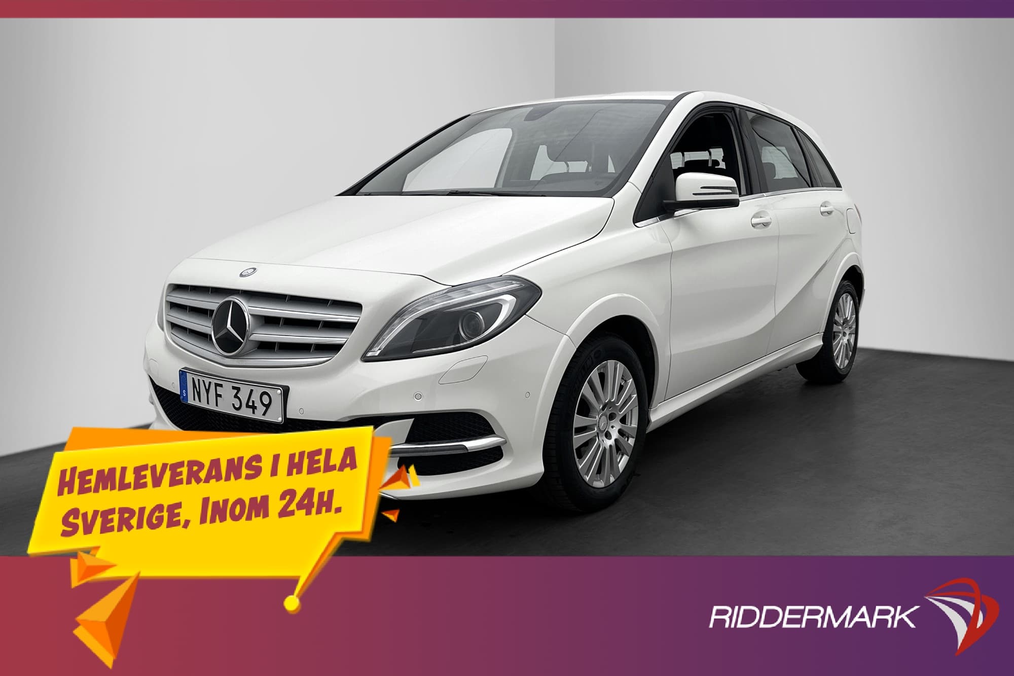 Mercedes-Benz B 200 156hk Style M/K-Värmare Kamera Sensorer