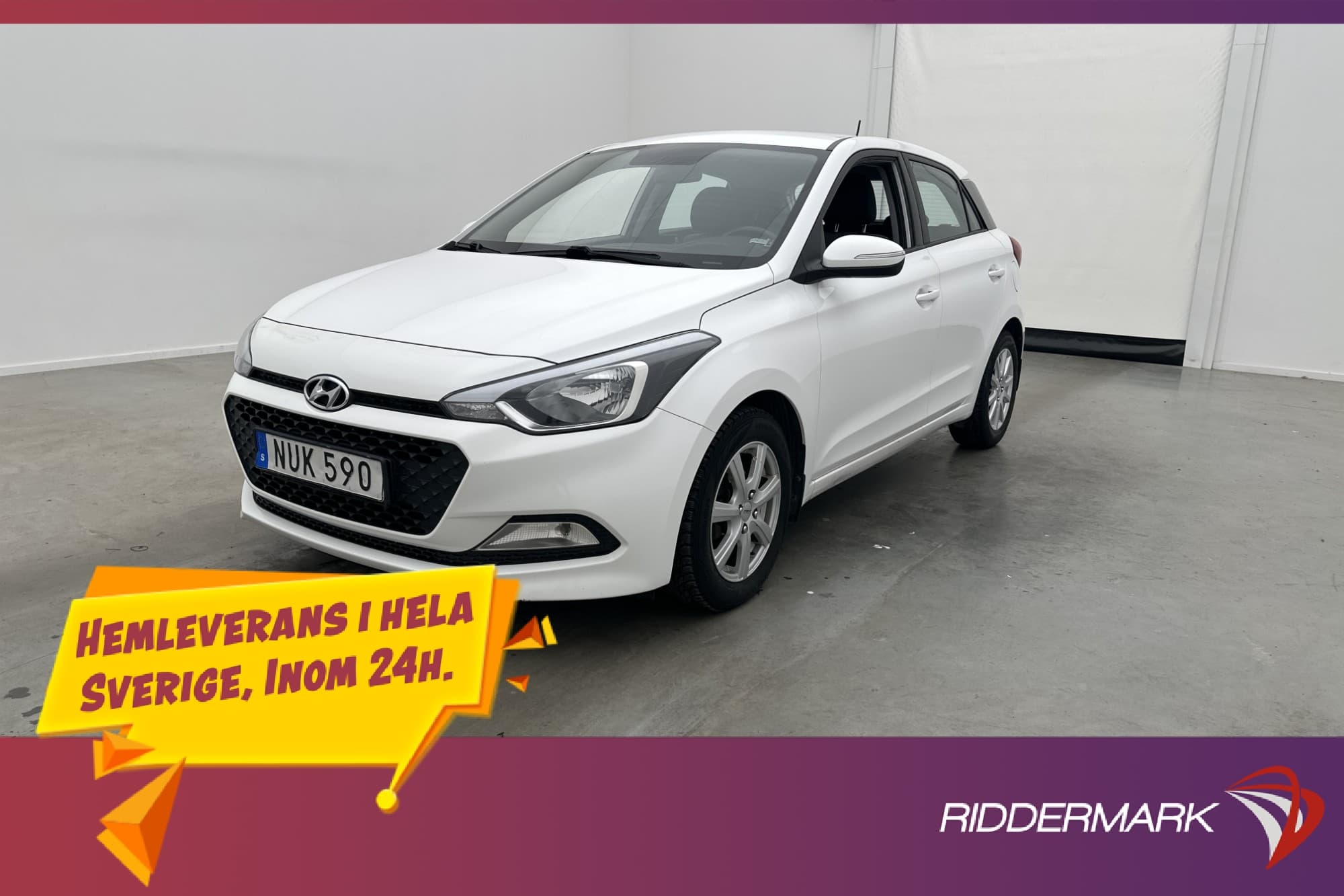 Hyundai i20 1.2 Manuell 84hk