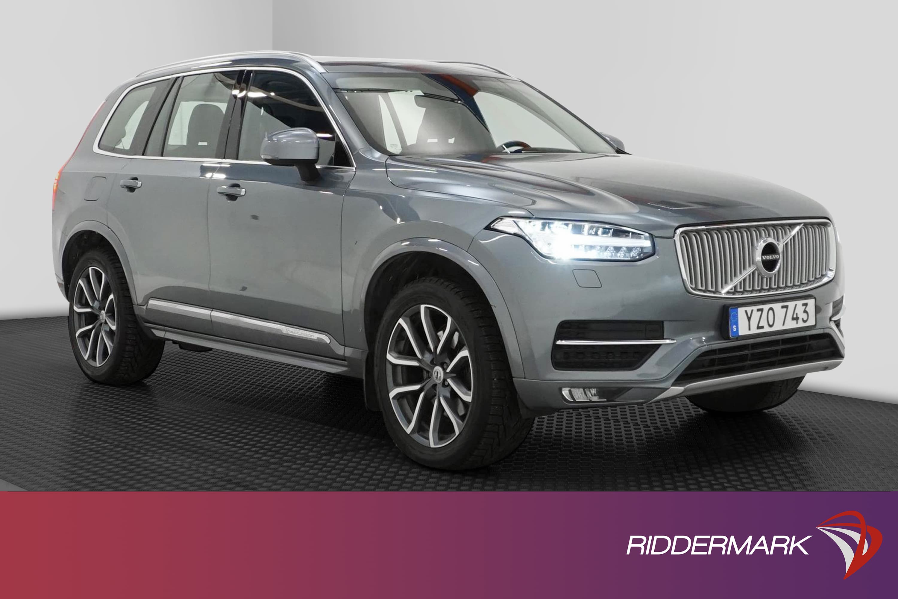 Volvo XC90 T5 AWD 250hk Inscription 7-sits Värmare Kamera  exteriör