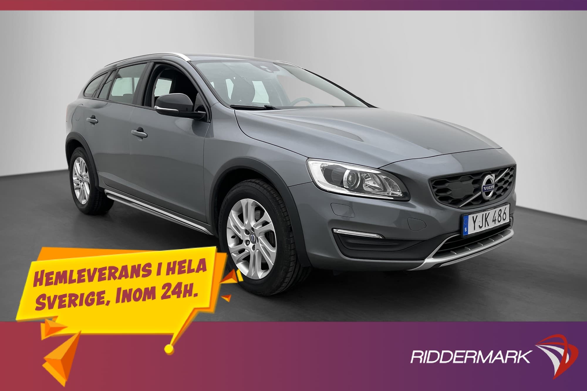 Volvo V60 Cross Country D4 190hk VOC Värmare VÄLSERVAD