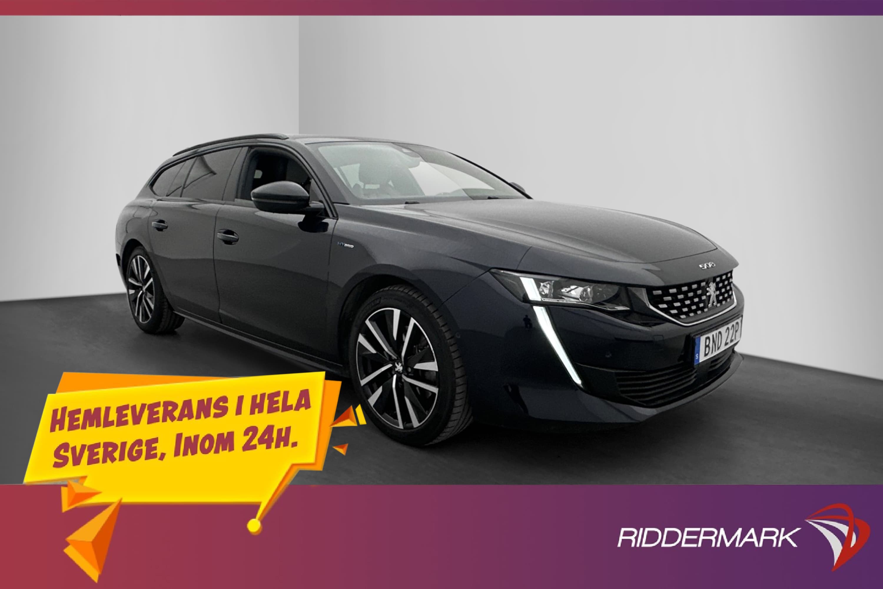 Peugeot 508 SW Hybrid 225hk GT Focal B-Kamera Navi CarPlay