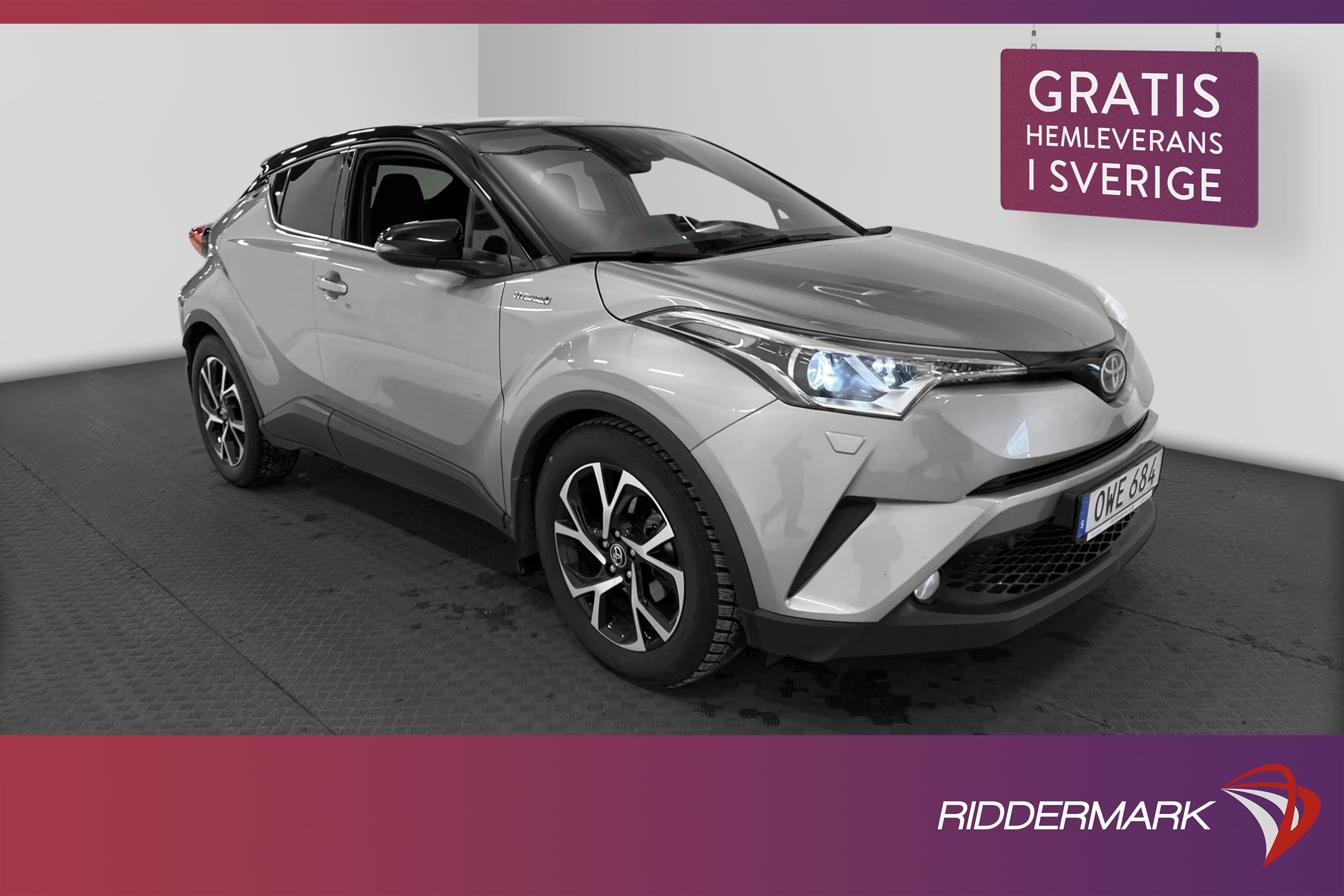 Toyota C-HR Hybrid 122hk